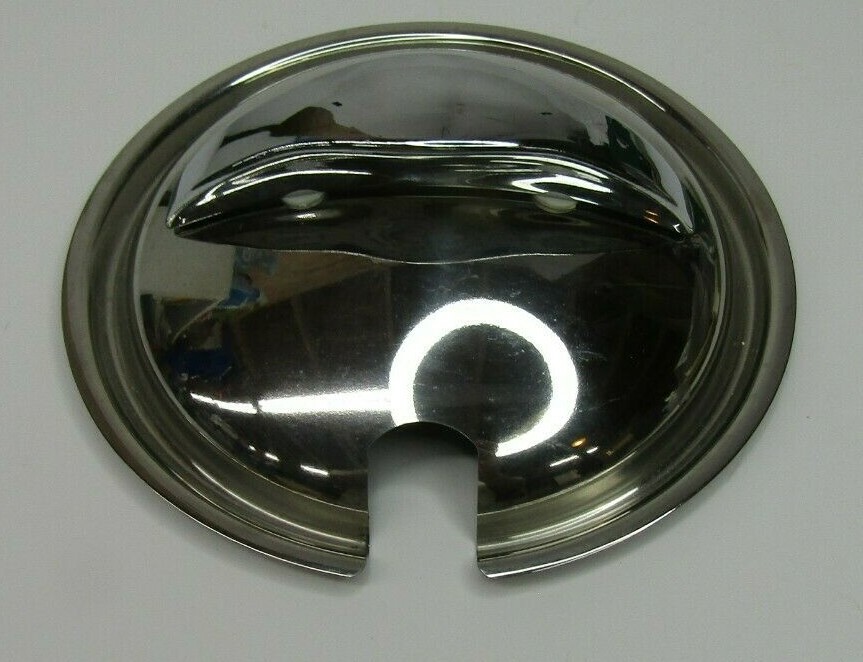 Stainless Steel Round Lid 7.5″ Slotted
