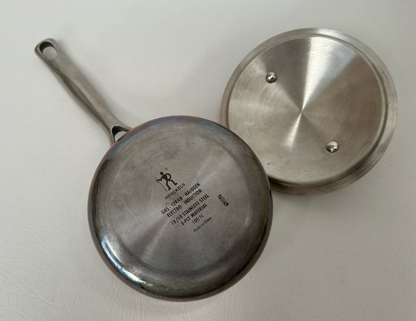Zwilling J. A. Henckels 18/10 Stainless Steel 1 Qt, INDUCTION Saucepan & Lid