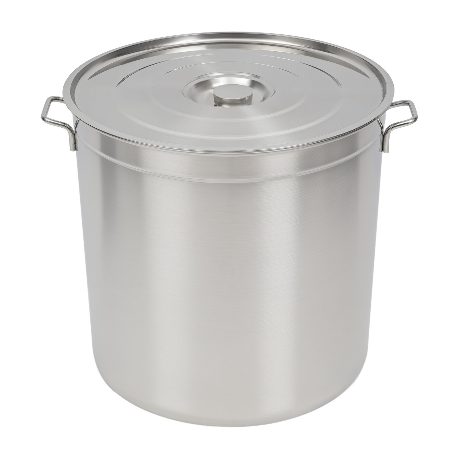 50L/52.8Qt Stock Pot Stainless Steel Stock Pot Kitchen Cooking Pot w/ Basket