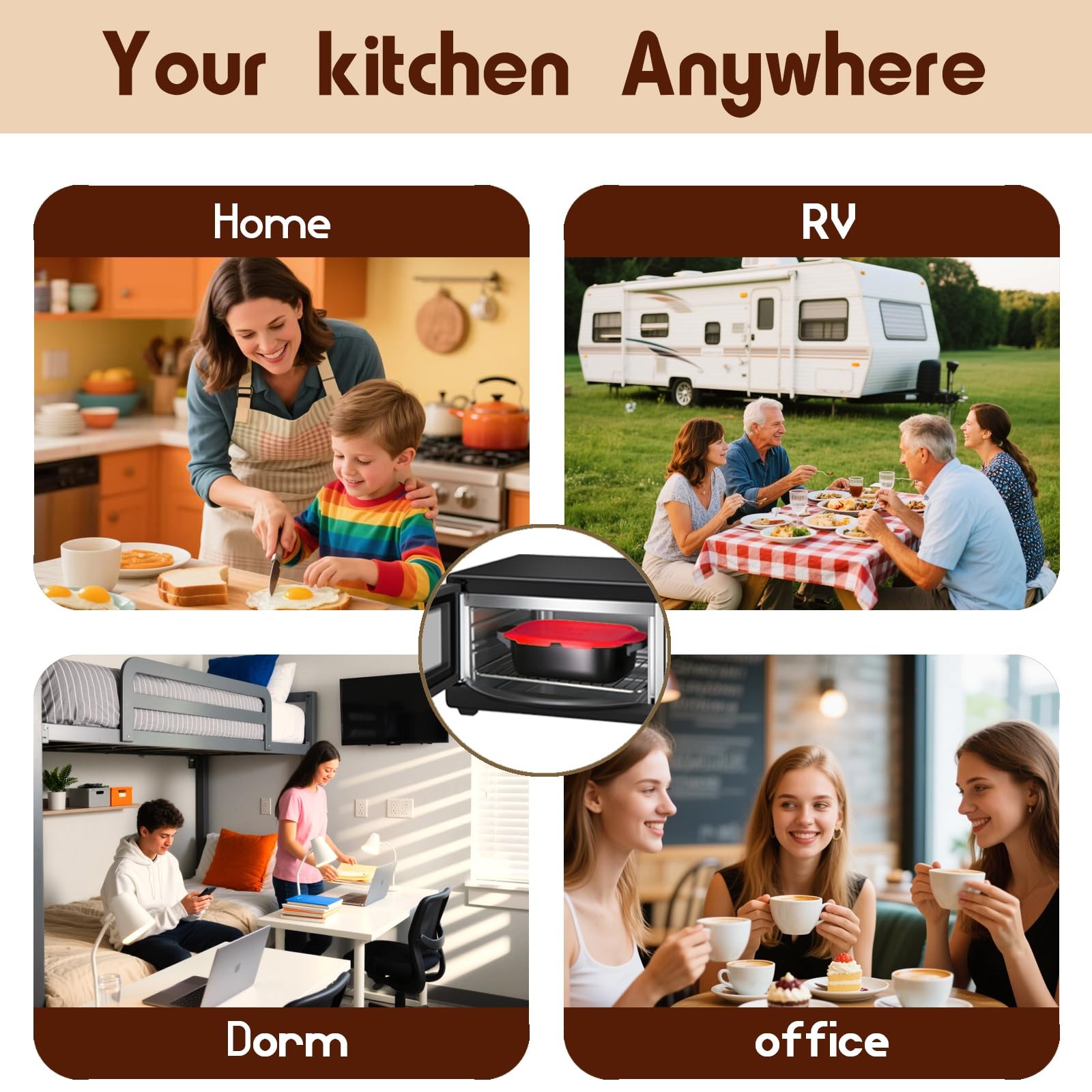 MKYSAIL Quick-Heat Microwave Grill Pan & Bacon Cooker | The Perfect Kitchen A…