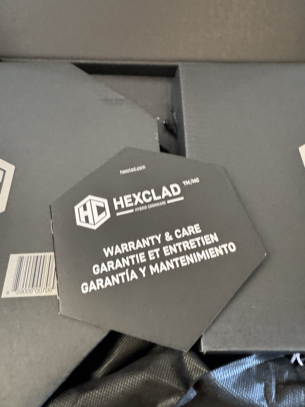 HexClad Hybrid Nonstick 7-Piece Set: 8″, 10″ & 12″ Pans, 12” Wok & Lids, NEW!