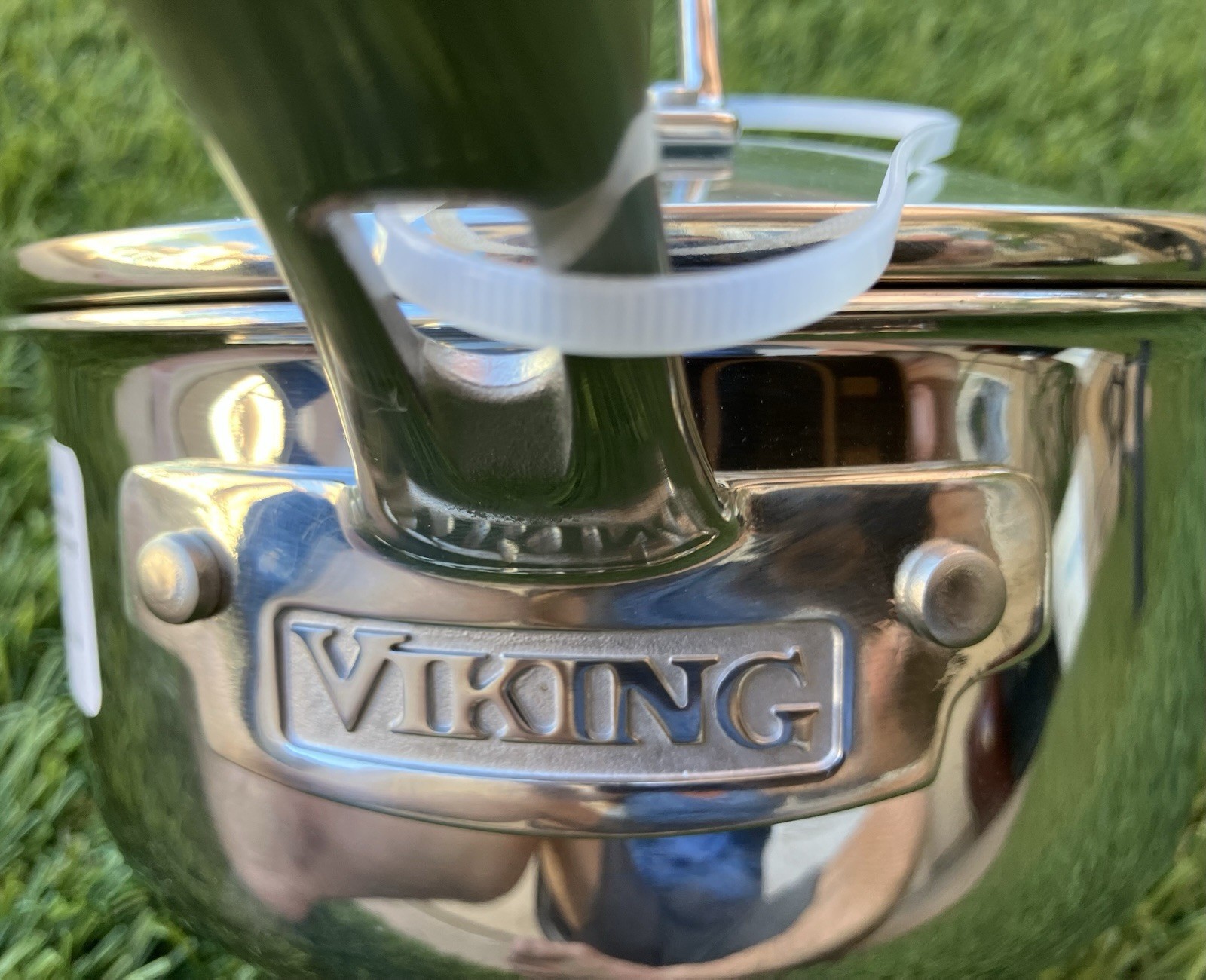 NEW VIKING Cookware 1.5 Qt 3-PLY STAINLESS STEEL SAUCEPAN W/GLASS LID Sauce Pot