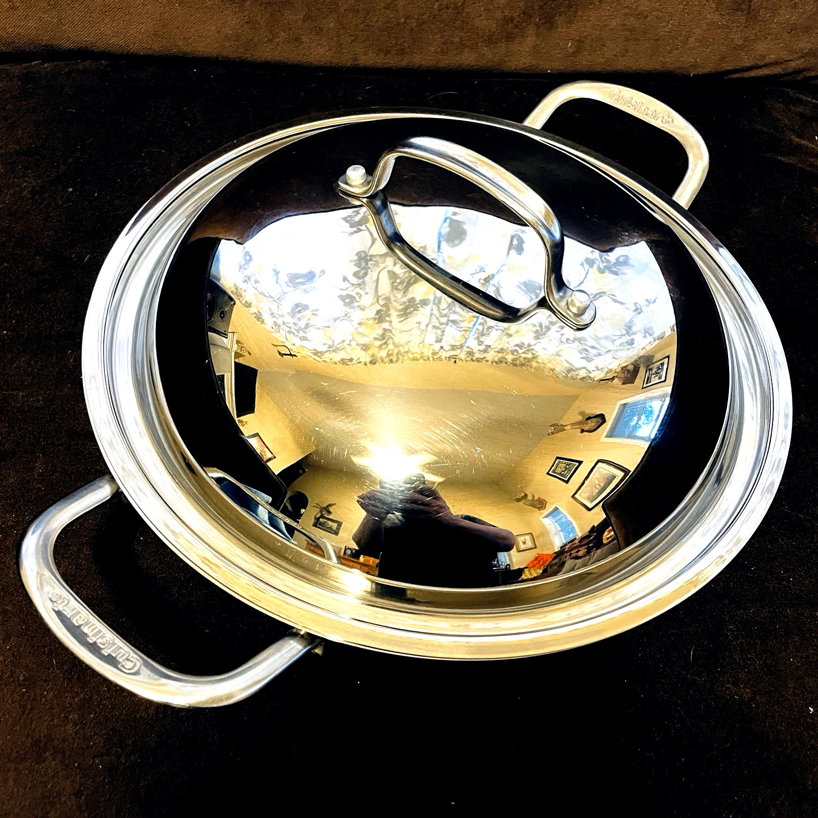 NEW Cuisinart 12″ Everyday Pan with Dome Lid Model 725-30D, Stainless Steel