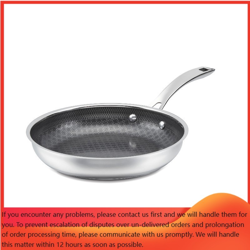 FusionPlus 10″ Hybrid Stainless Steel and Ceramic Nonstick Fry Pan