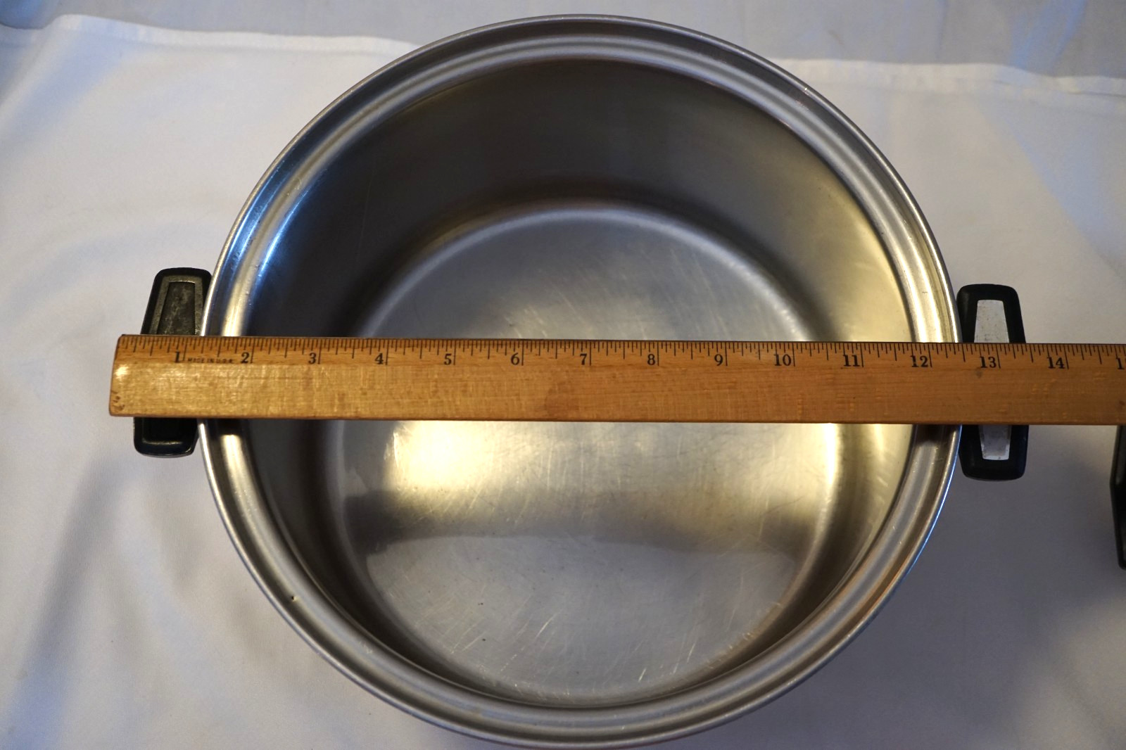 CARICO STOCKPOT 8 QUART W /2 LIDS REGULAR & DOME STAINLESS STEEL MADE IN USA