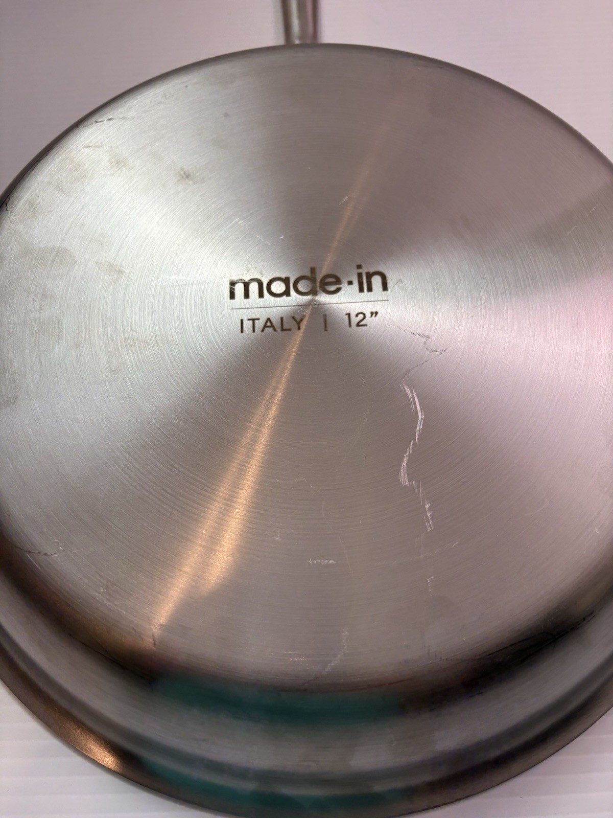 Made In Cookware Stainless Steel 12” Frying Pan 5-Ply Stainless Clad