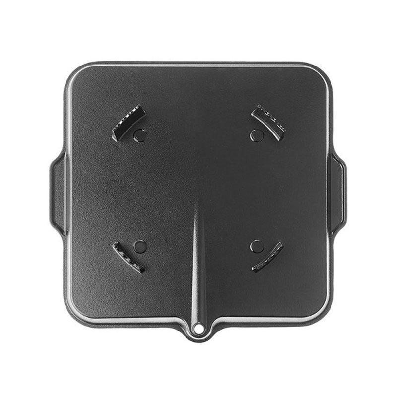 Square Korean BBQ Grill Pan 13in Non-Stick Aluminum Plate PFOA Free Korea Made