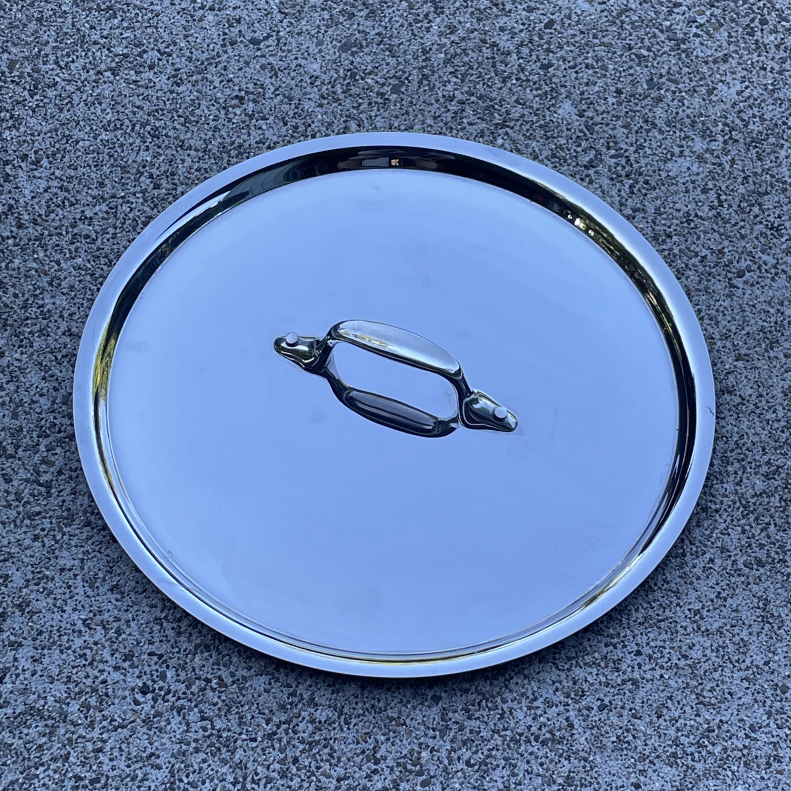 ALL-CLAD Stainless Steel Lid ONLY 10 3/4” Outer 9 5/8″ Inner Diameter