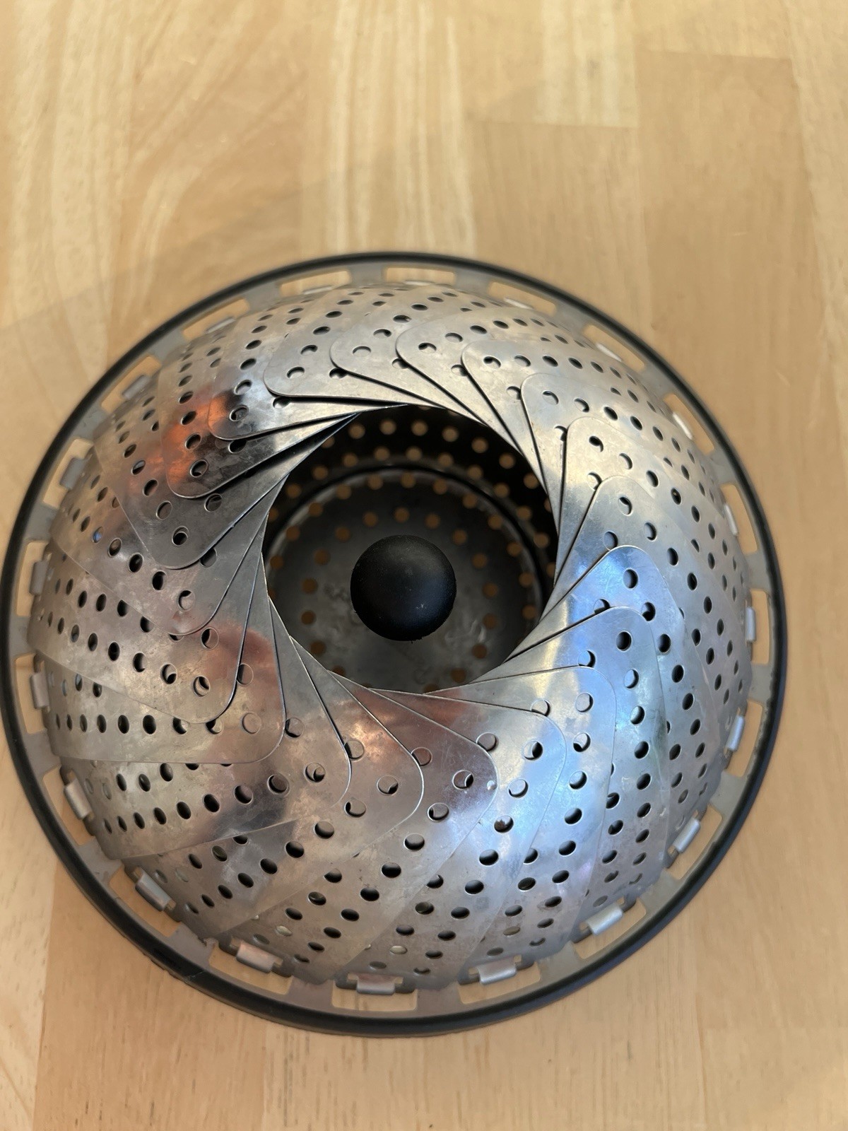 Pampered Chef Stainless Steamer For Stovetop Pans #2892 ~ Retired item