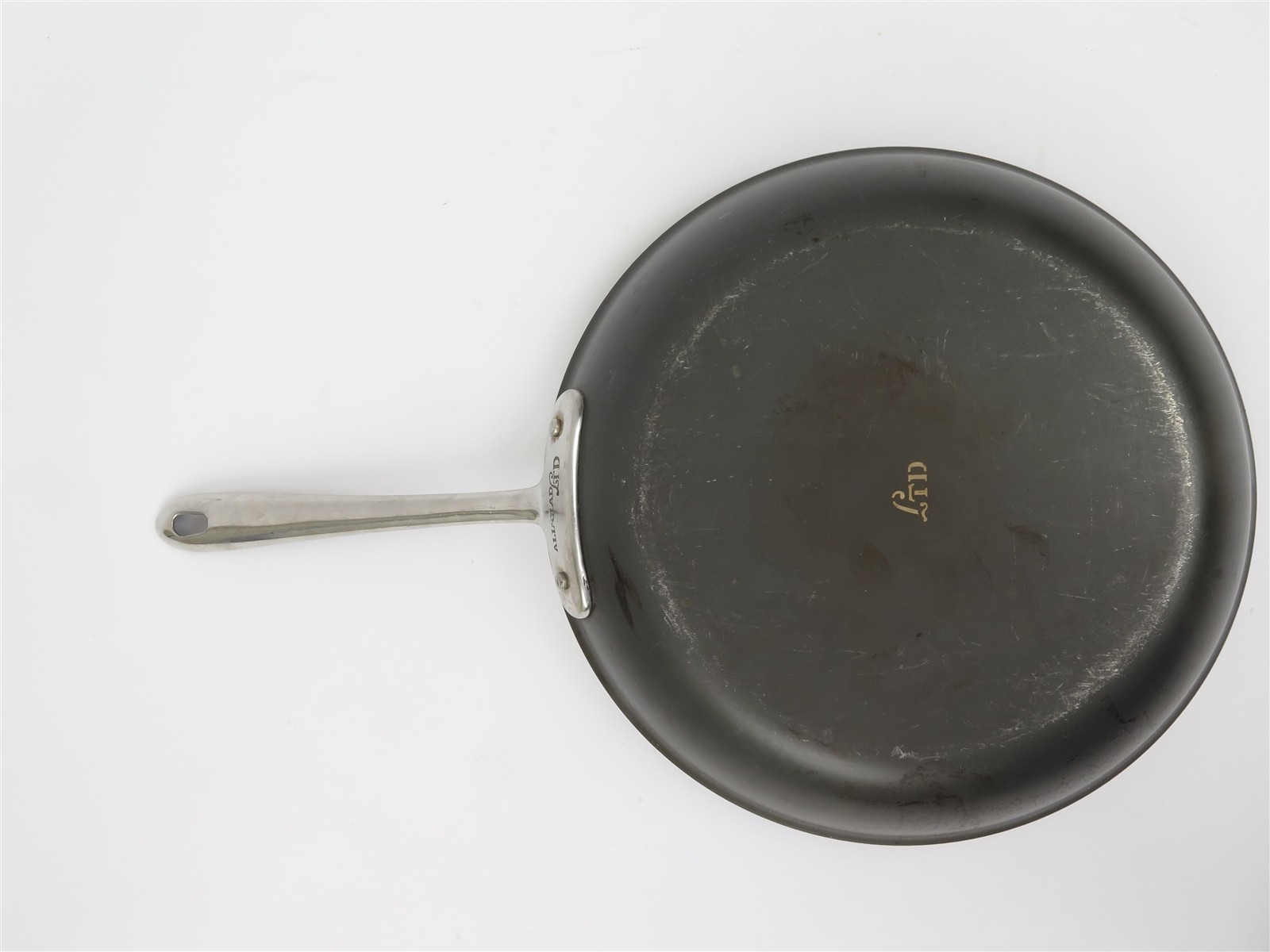 All-Clad LTD Anodized Stainless Steel 12.5 Inch Sauté Skillet Large Fry Pan
