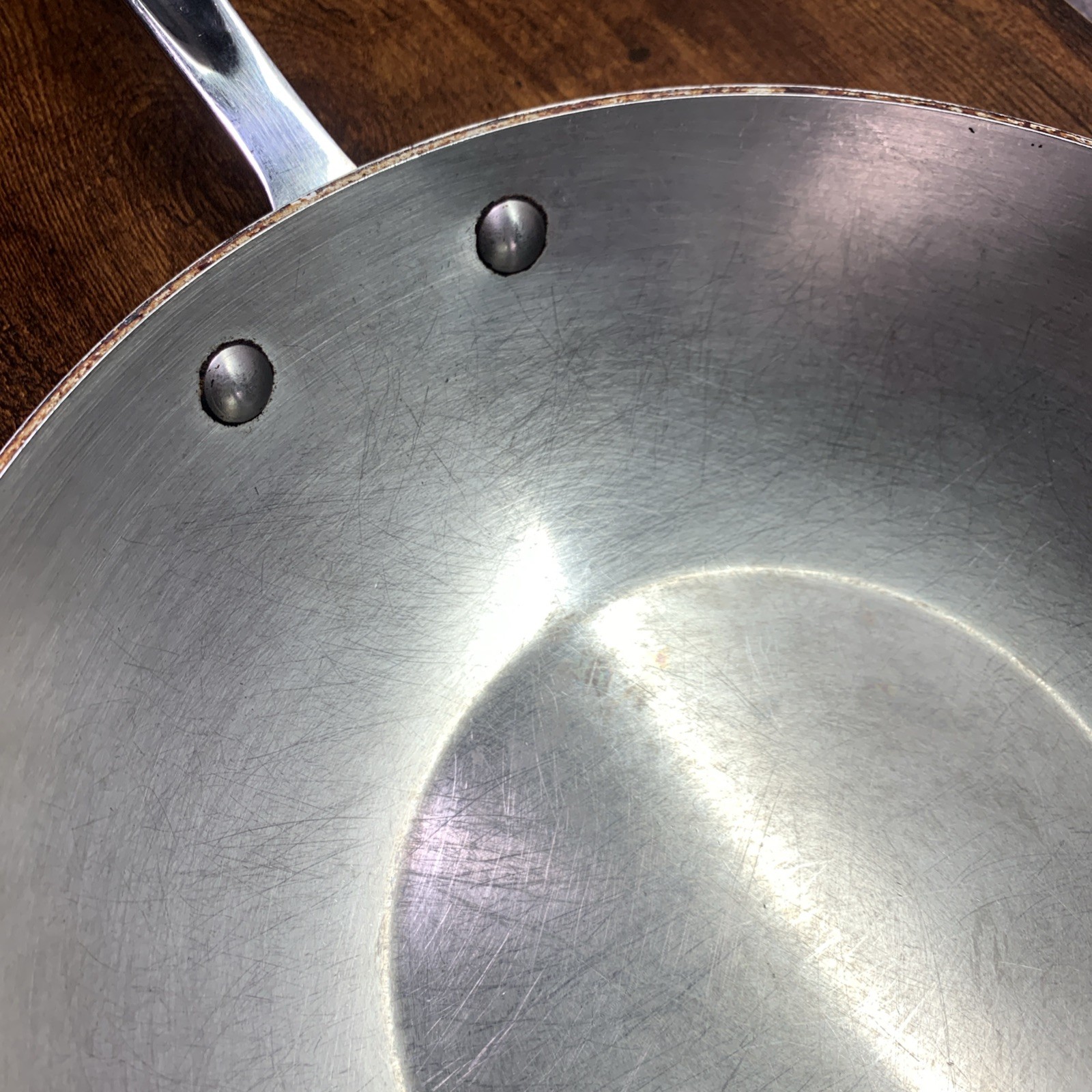 All Clad Stainless Steel Wok Stir Fry Pan 12″ Diameter Single Handle