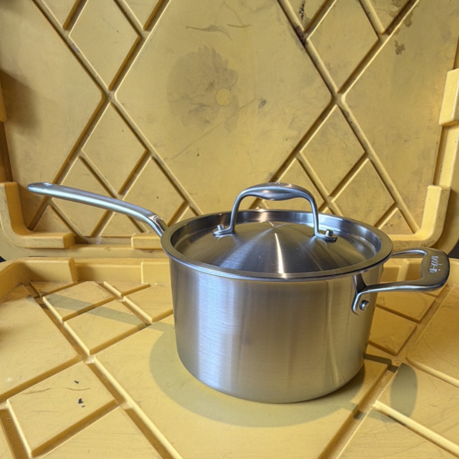 Made In 4 qt Stainless Steel Saucepan with Lid, Induction/Electric/Gas
