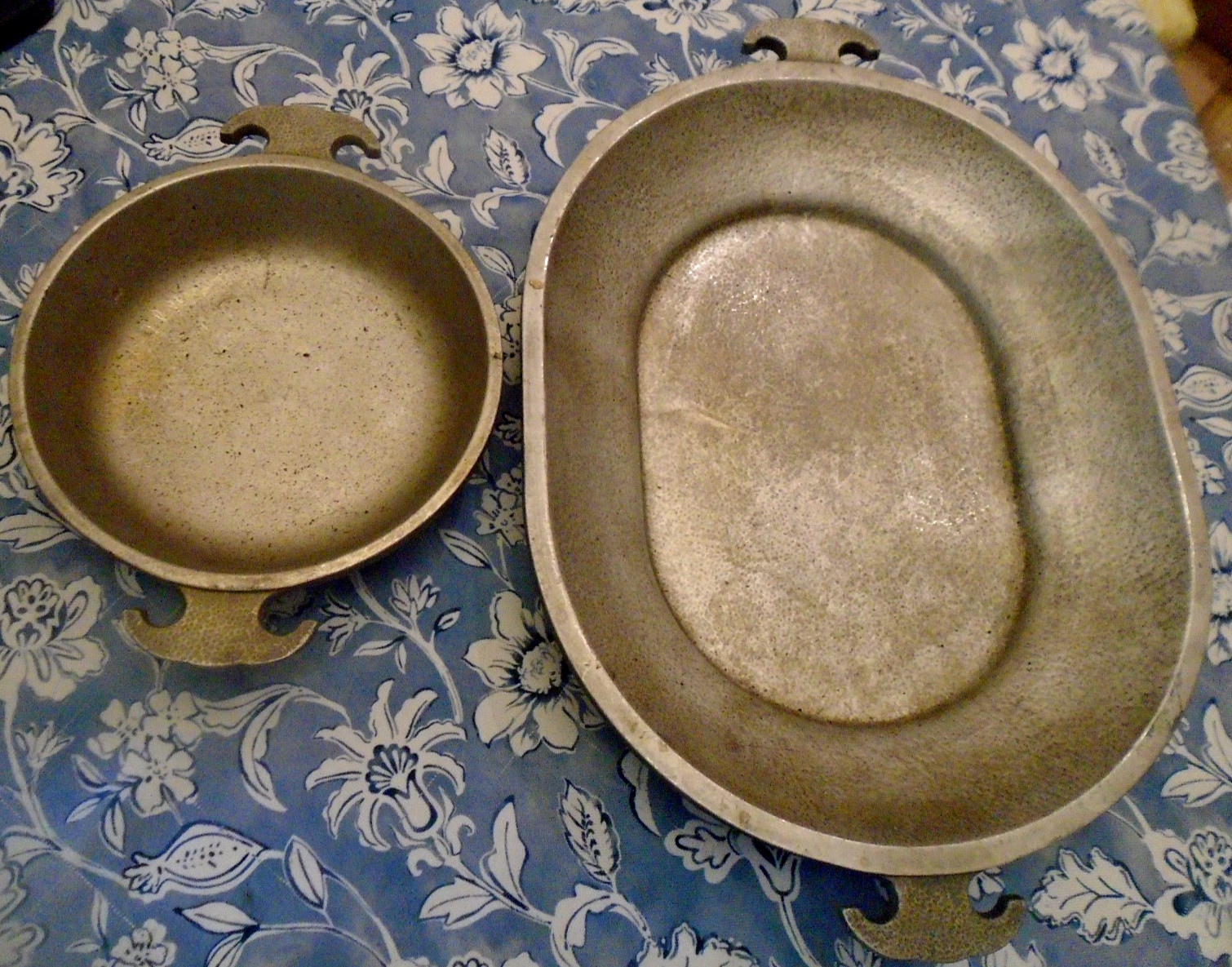 2 Vintage GUARDIAN SERVICE Ware Baking Pans (12-1/4″ + 6-1/2″) USA