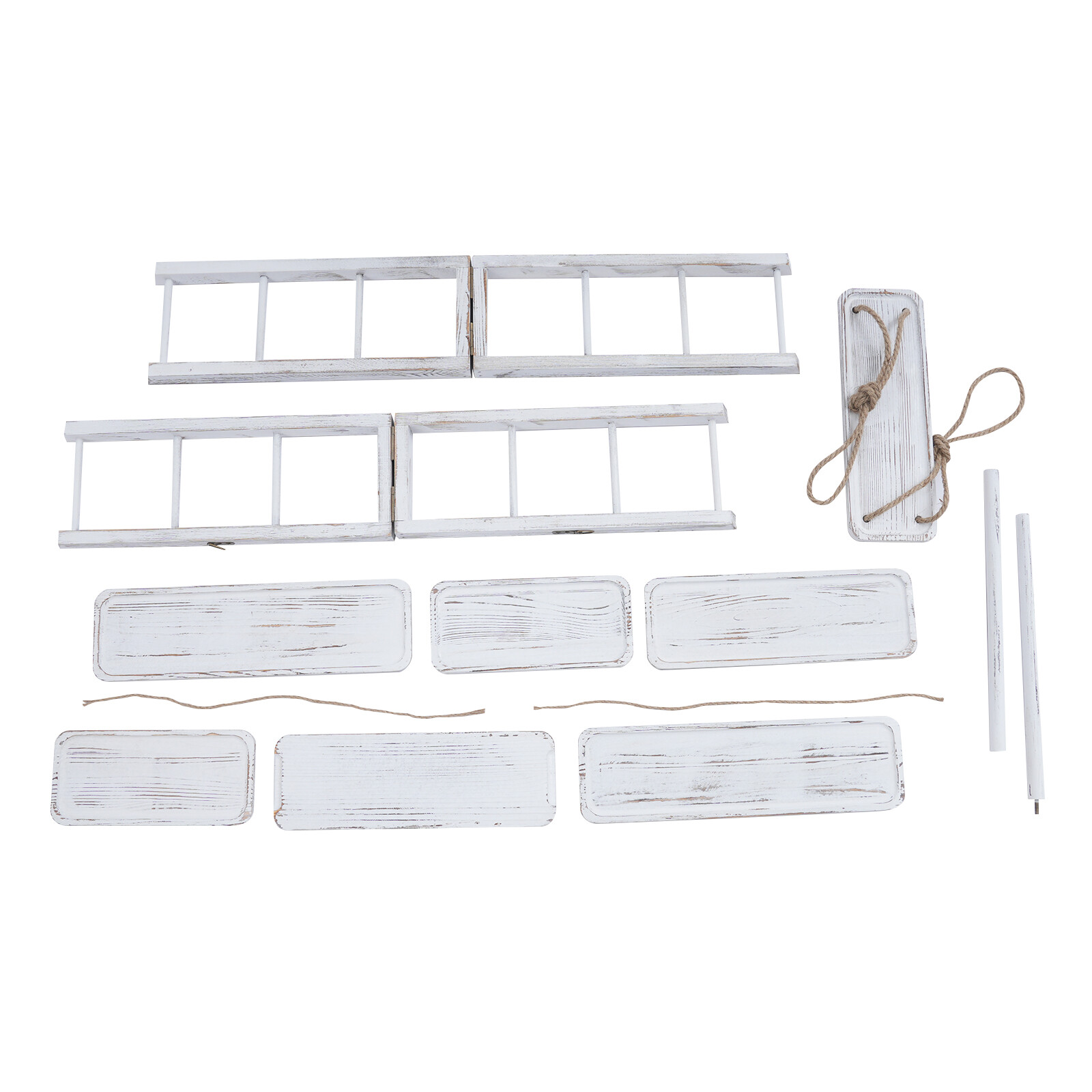 3 Tier Cupcake Stand Table Display Set With Removable Trays Serving Ladder Stand