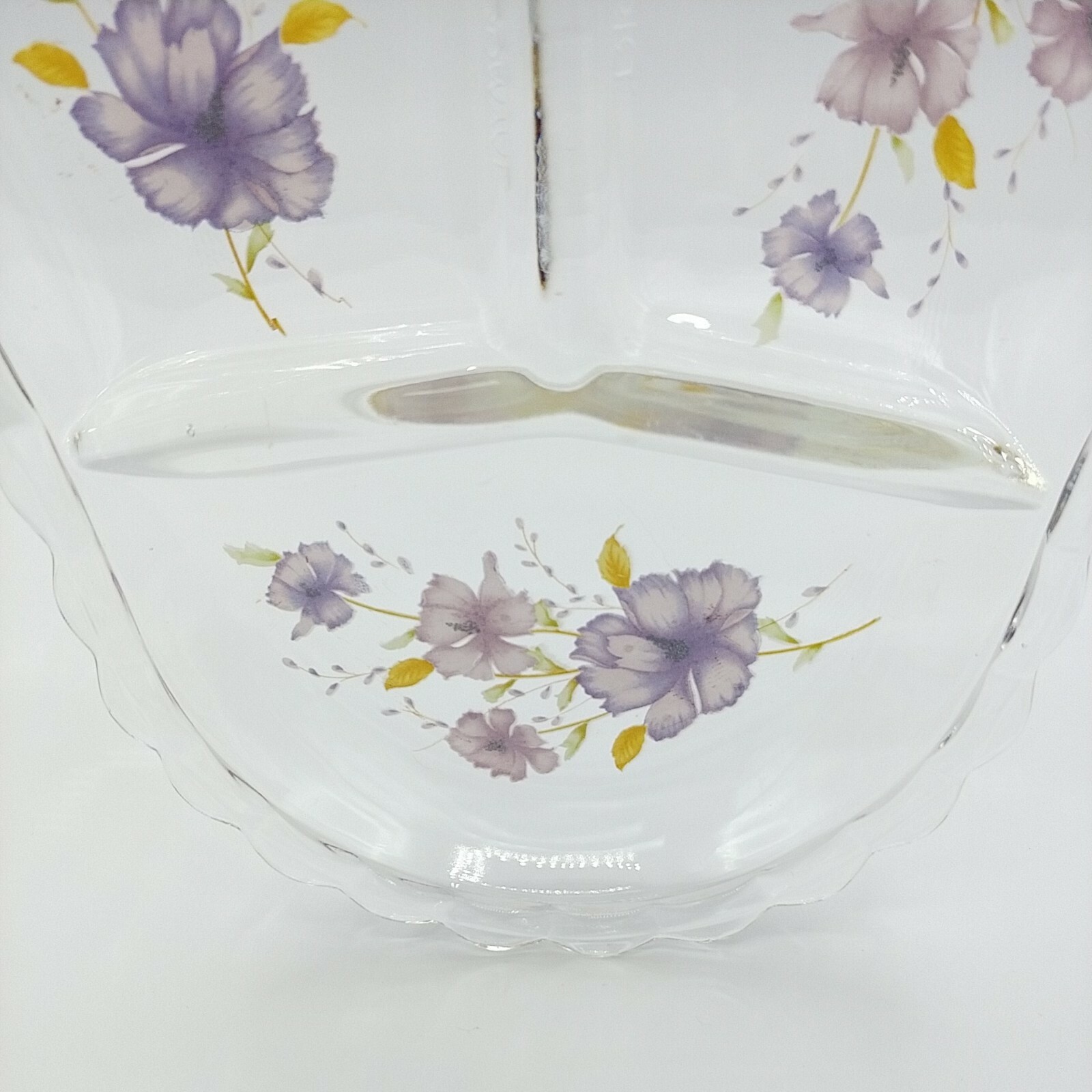 Blancstone Oven Microwave Dishwasher Safe 4 Section Serving Tray 12.25″ x 7.5″