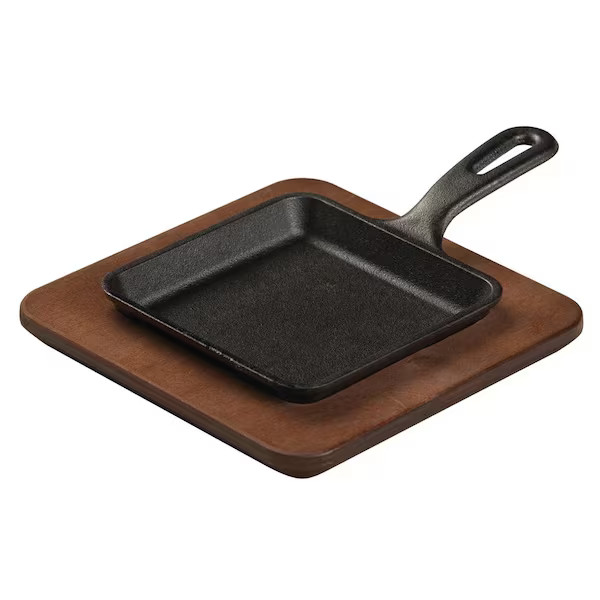 5.5 in. Square Cast Iron Skillet