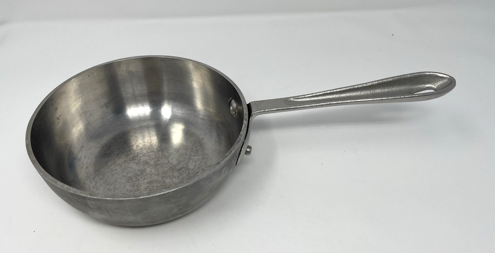 VTG All-Clad Master Chef Metal Crafters 1 Qt. SS Saucier Sauce Pan, #211 6.5″