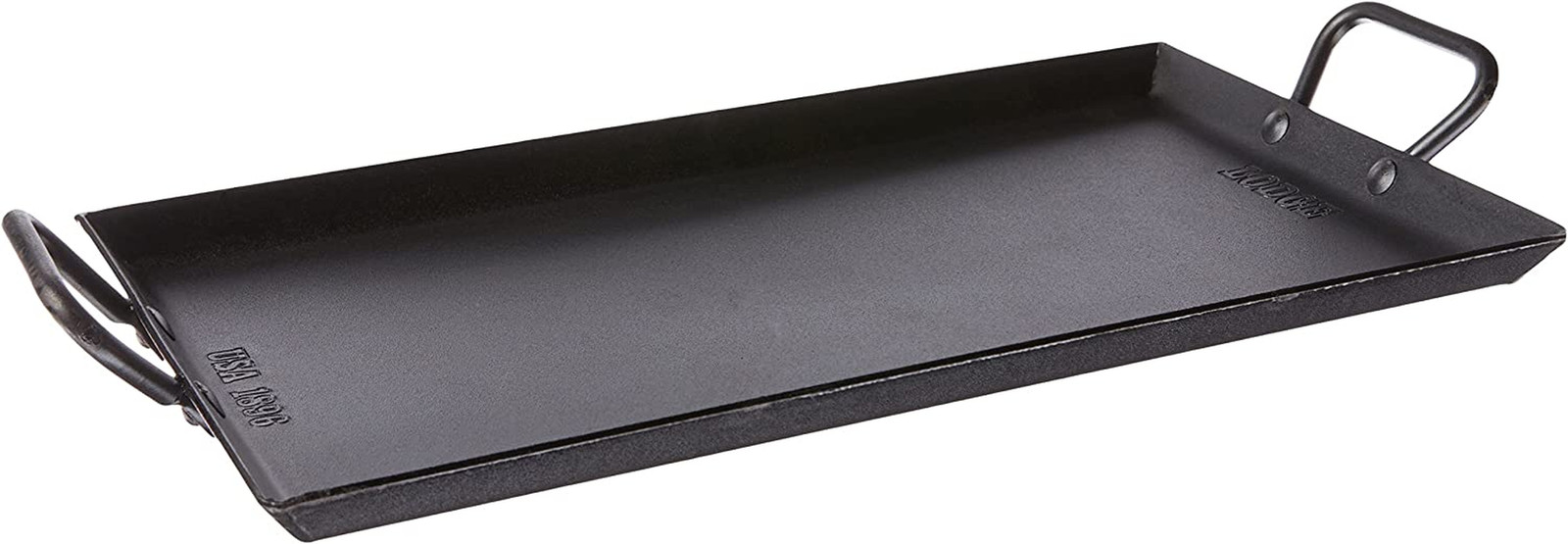 Pre-Seasoned 18-Inch CRSGR18 Carbon Steel Griddle for Perfect Cooking