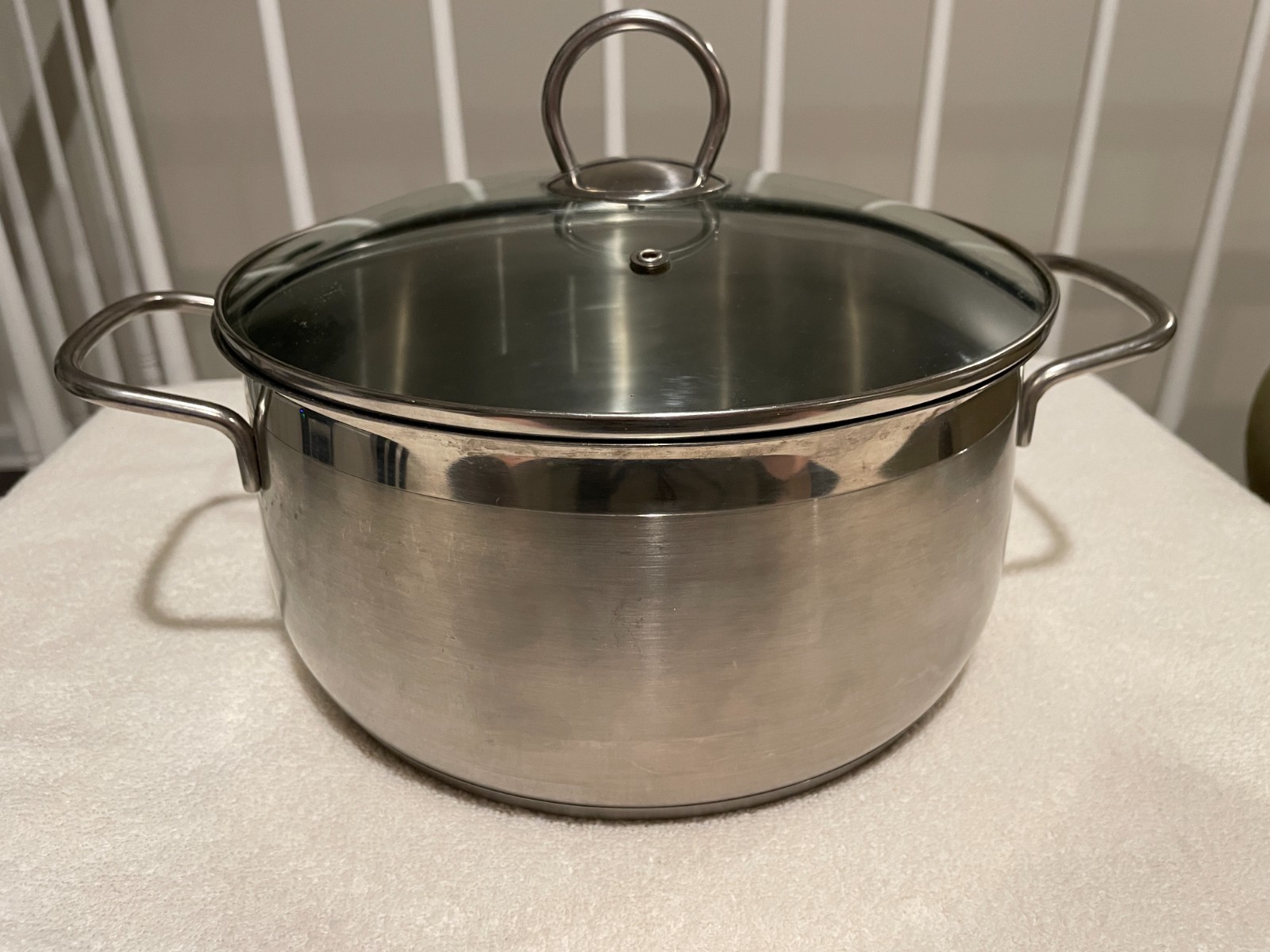 KittAmor Kitchenware 5.5 Quart Stainless Steel Pot Dutch Oven and Lid