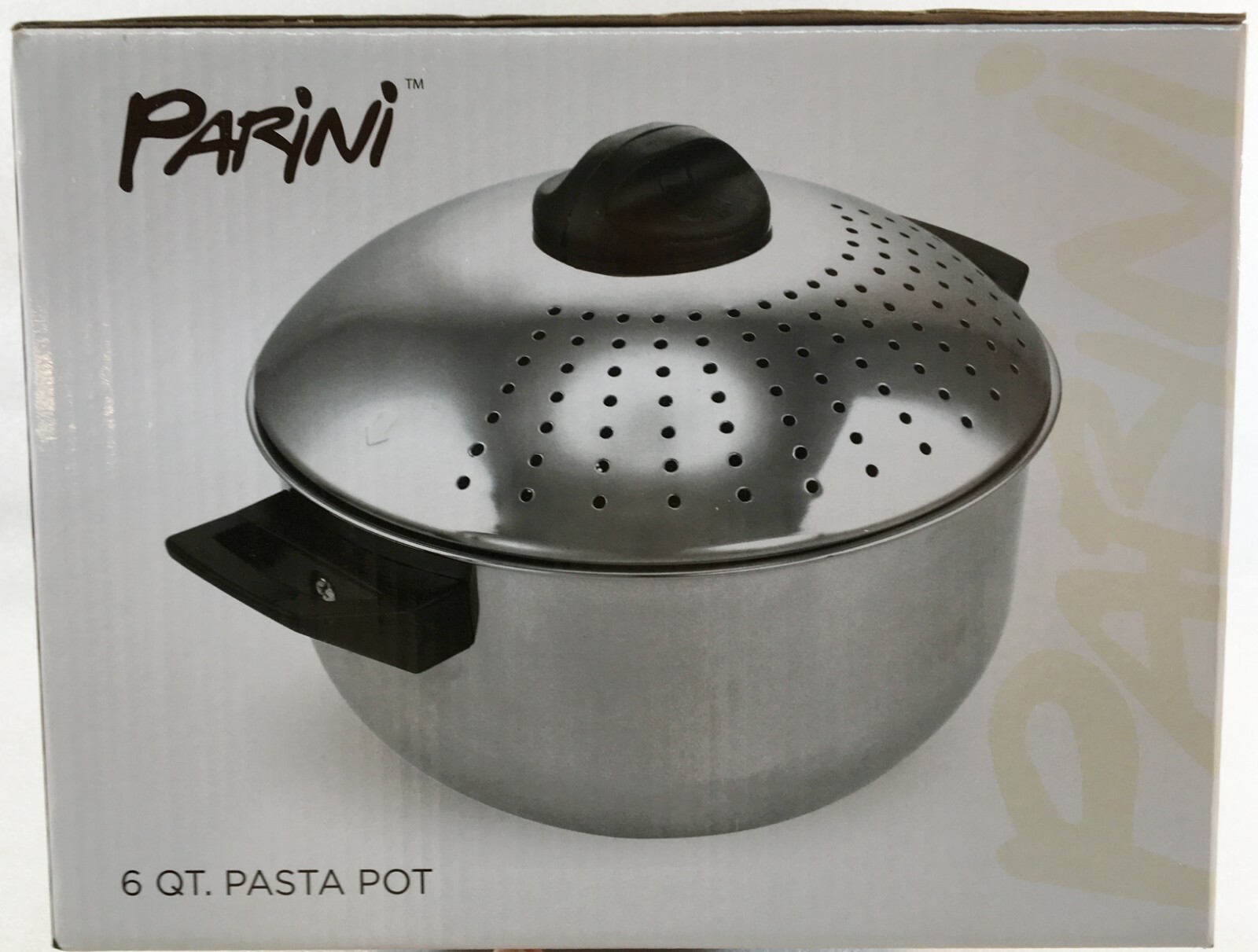 Parini 6 qt Stainless Steel Pasta Pot New in Box