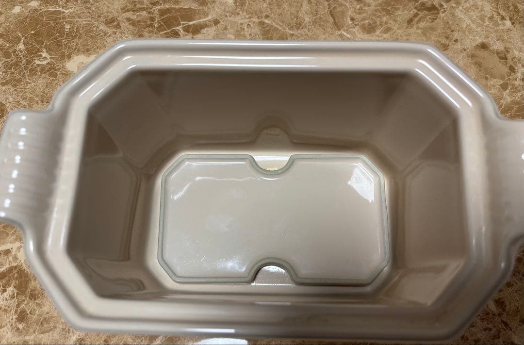 Le Creuset Heritage Terrine 0.8L/20cm, unused, oval ceramic dish