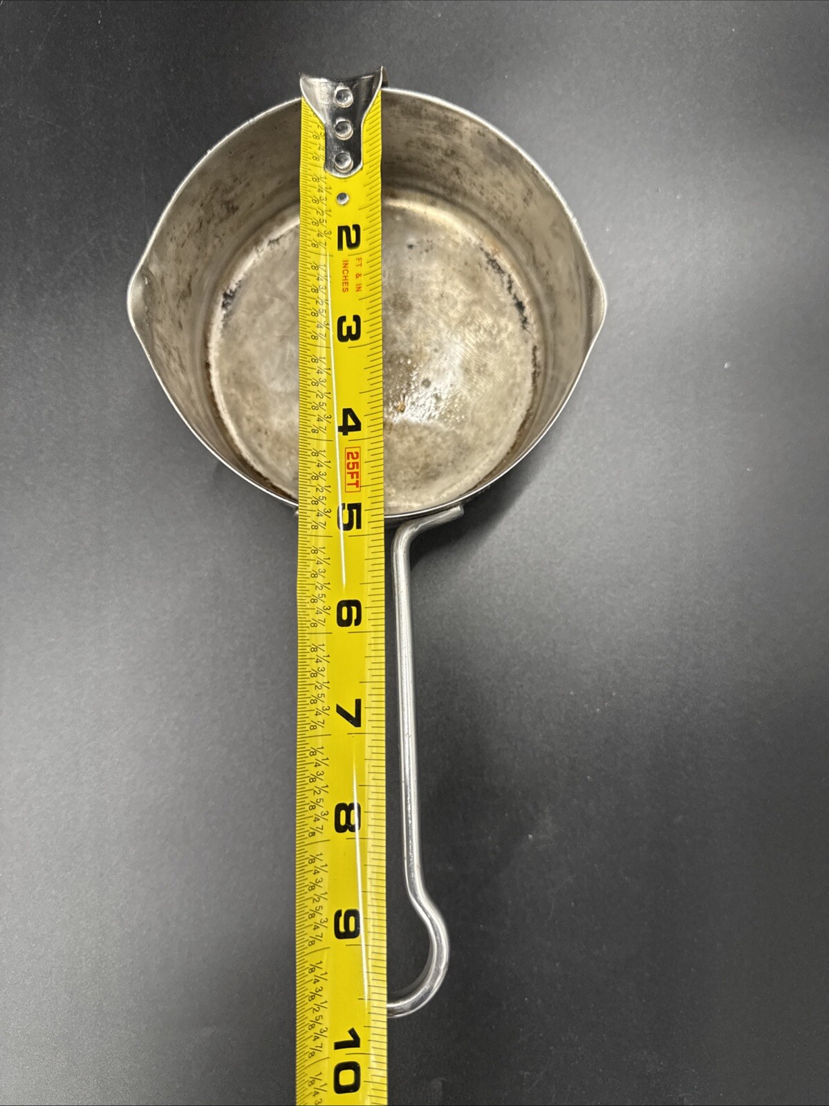 Revere Ware Pro Line Copper Core Stainless 1/2 Qt. Double Spout Saucepan 6744