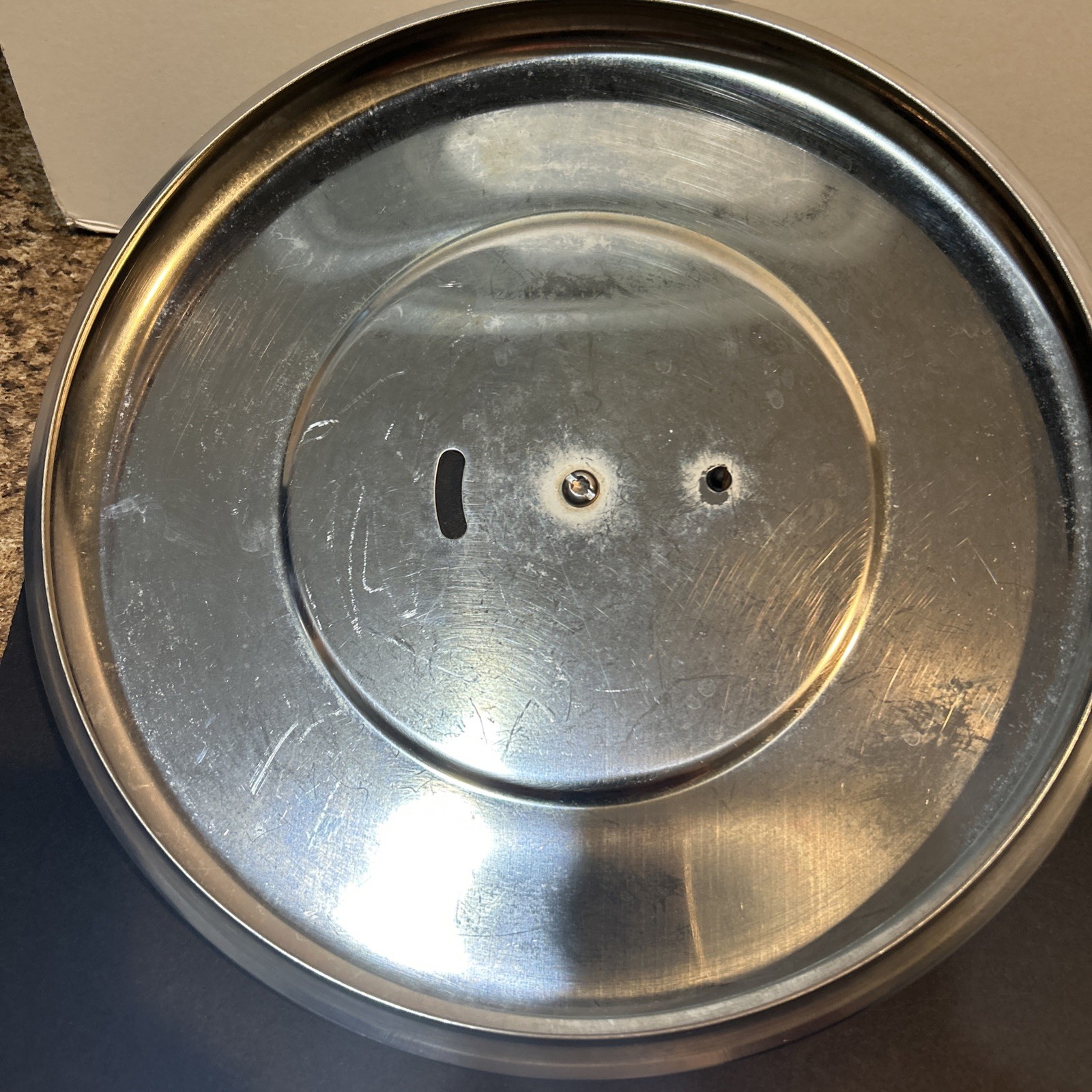 Slide Vent Stock Pot / Pan Replacement Lids 9 3/8”, 6 7/8” And 5 3/8”