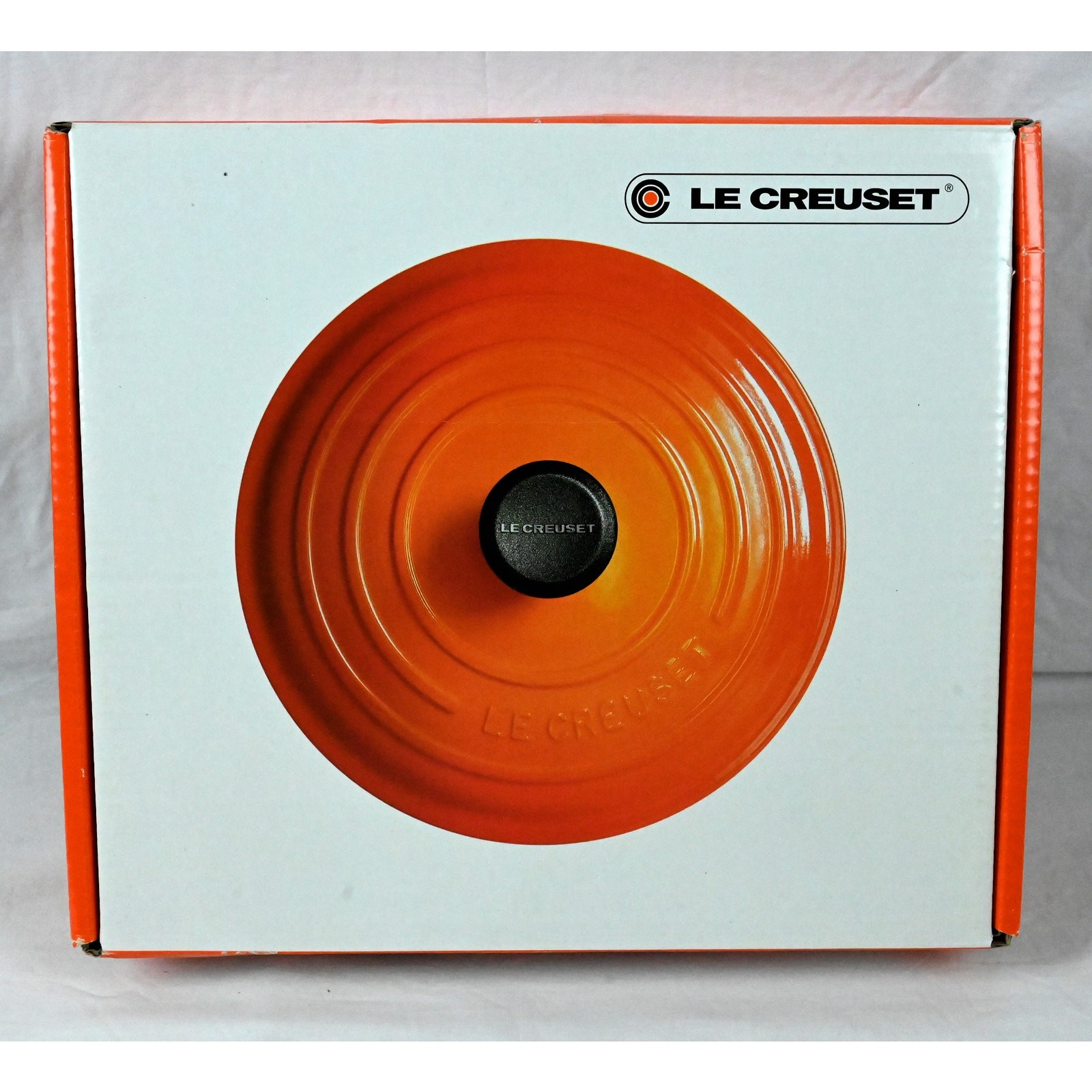 Le Creuset Round Skillet Griddle Pan 10″/26cm Cerise/Cherry Red 1 1/2qt NIB