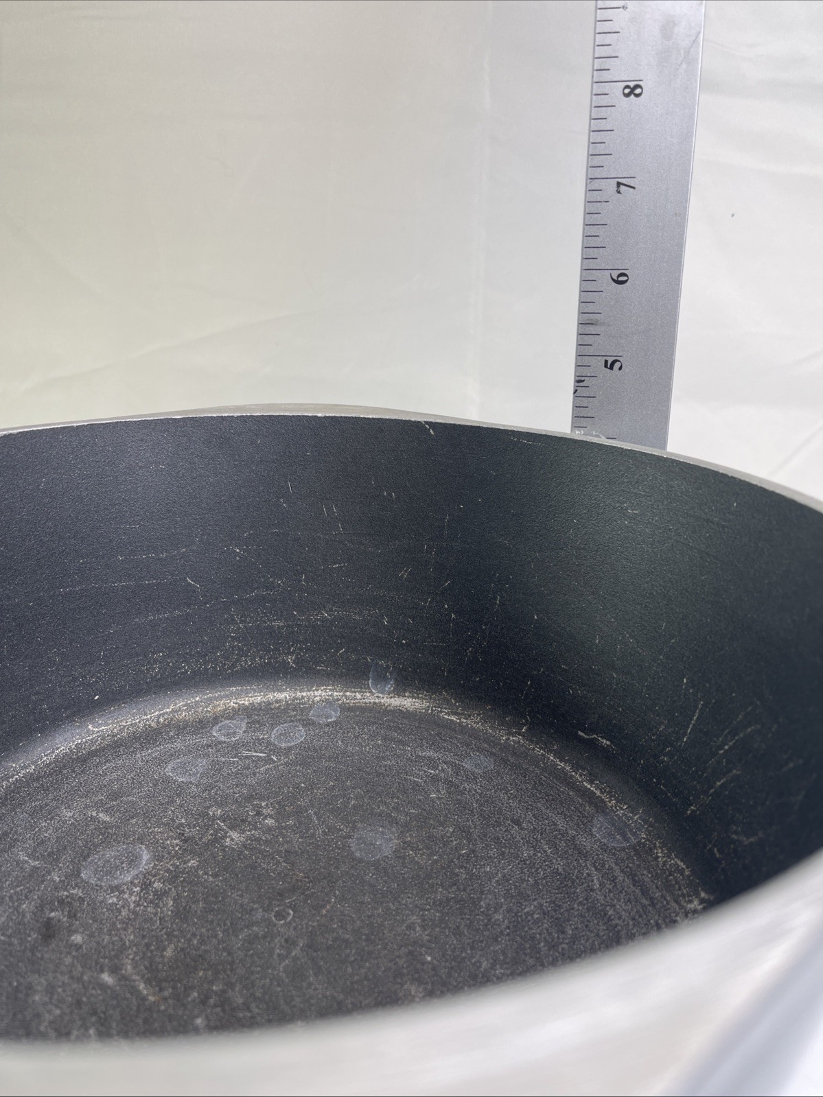 Vintage Club Stock Pot with Lid Blue Speckled 4 QT. Aluminum Dutch Oven Roaster