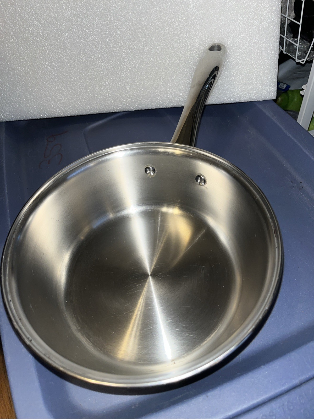 Tramontina Saucepan &No Lid 18/10 Stainless Steel 20 cm Made In Brazil Very Nice