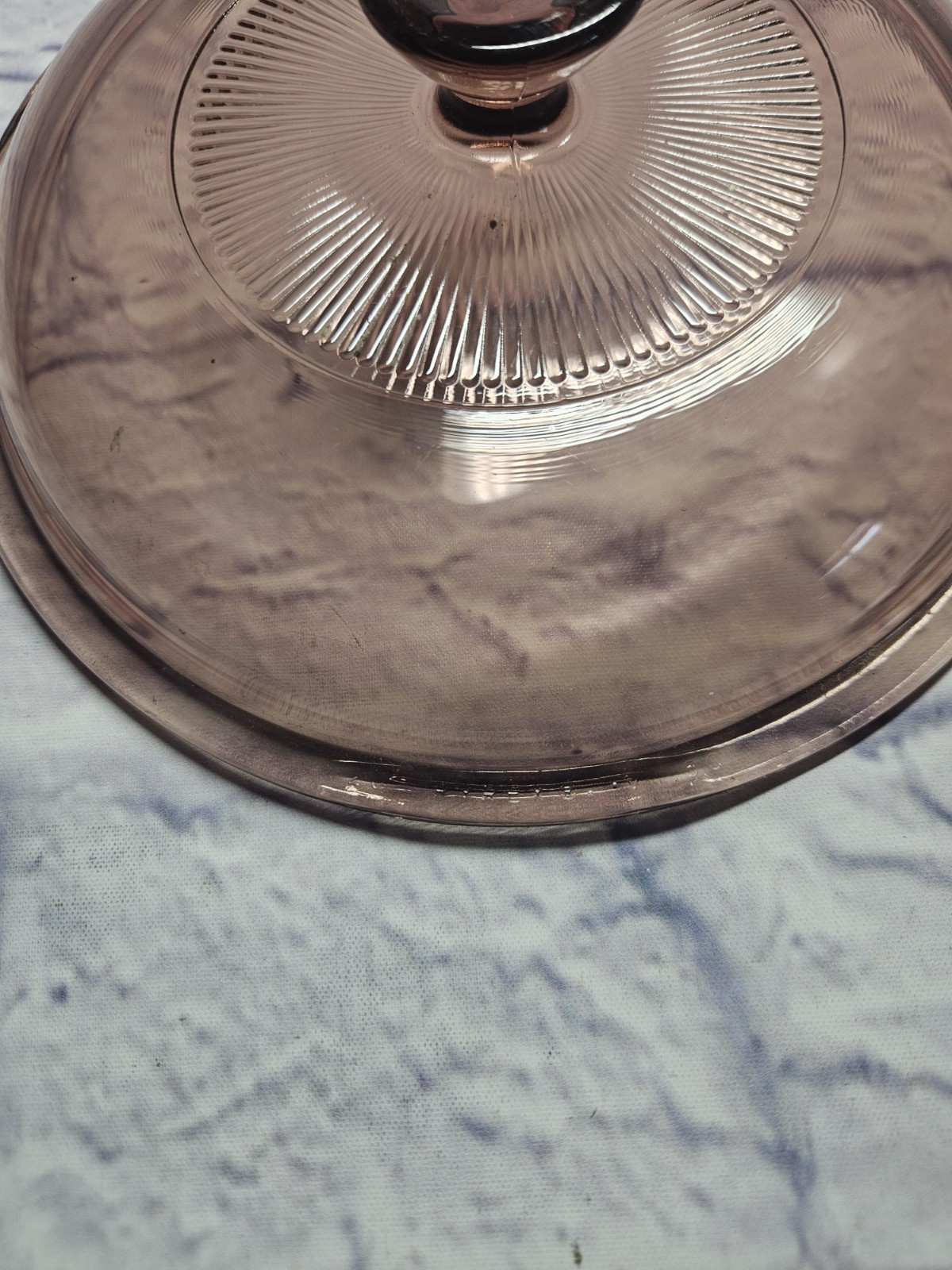 Pyrex V-1.5-C Glass Replacement 7.25″ LID ONLY-Fits 1.5 Liter Saucepan CRANBERRY
