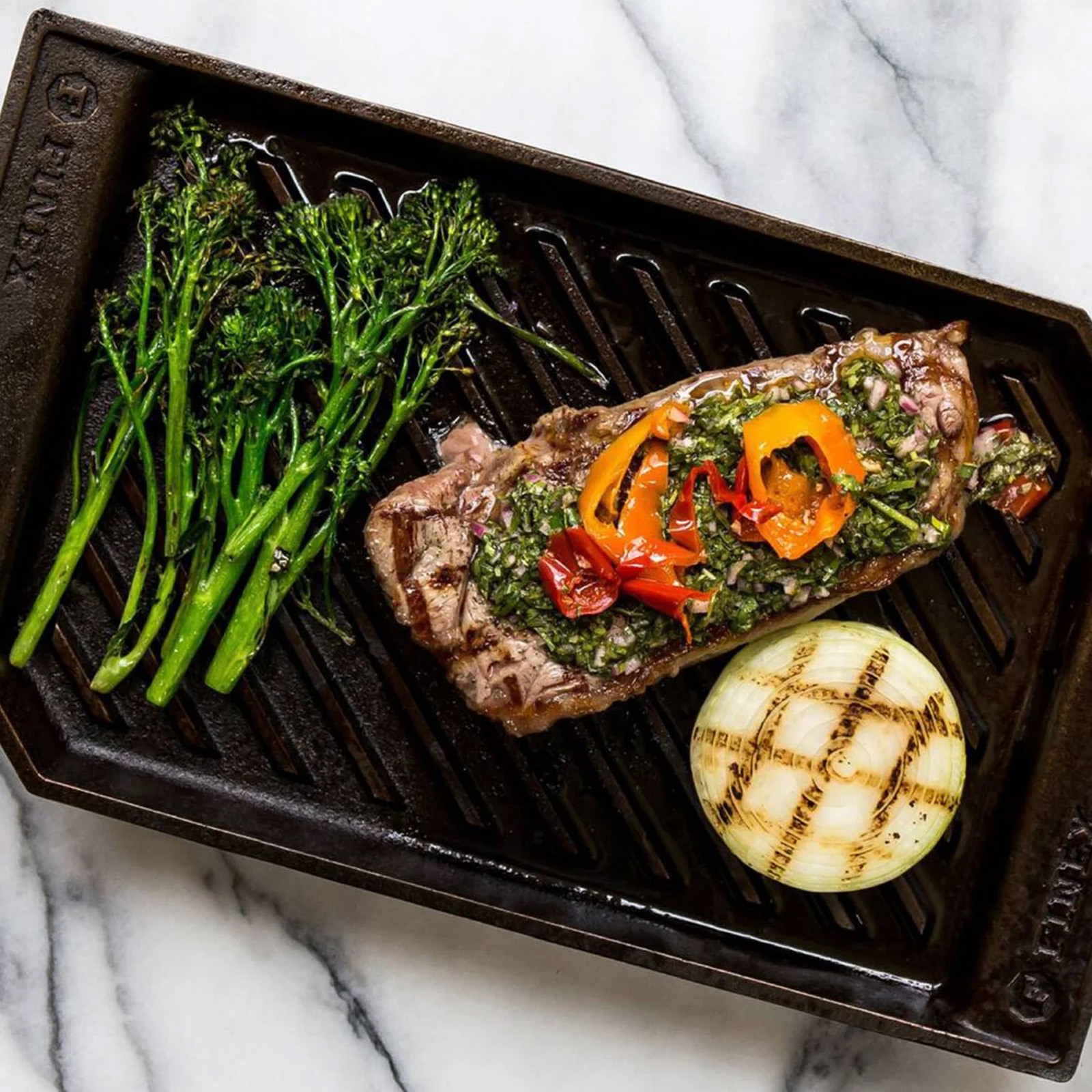 FINEX 10″ Cast Iron Grill Pan