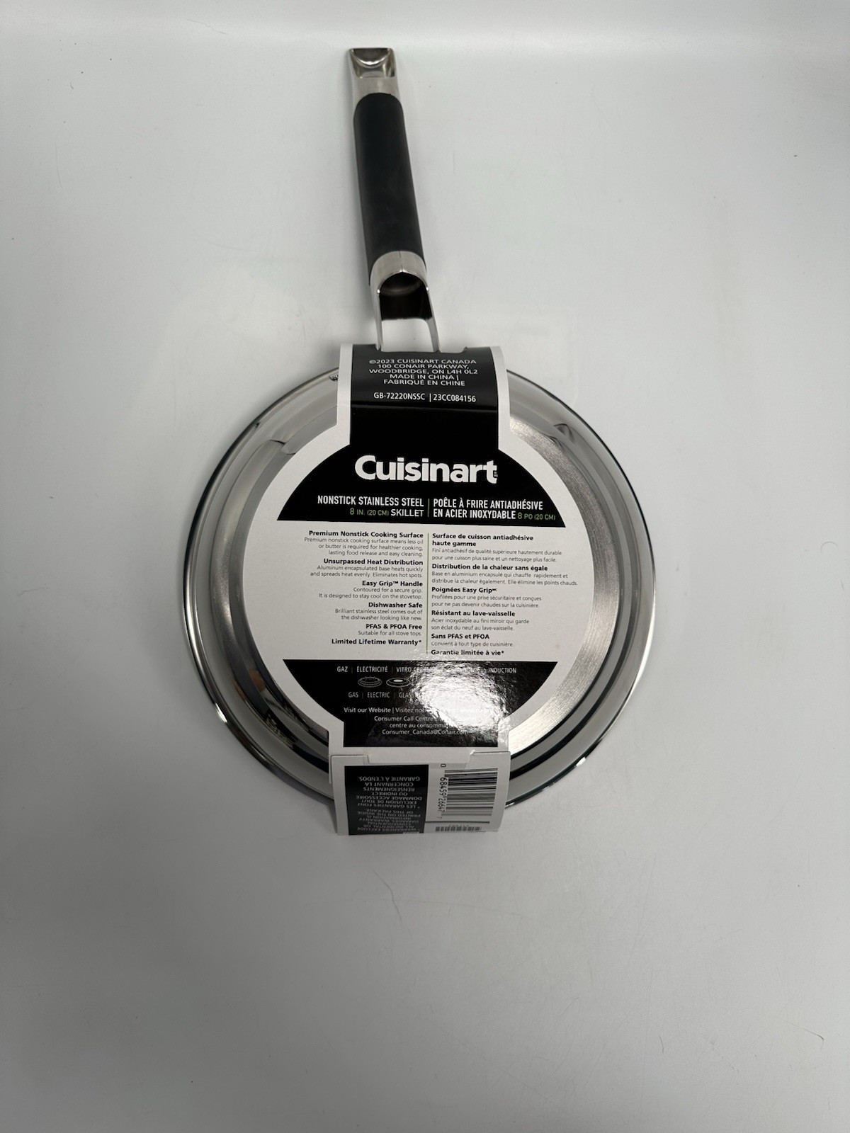 Cuisinart Chef’s Classic 8-Inch Stainless Steel Nonstick Fry Pan (722-20NSSC)