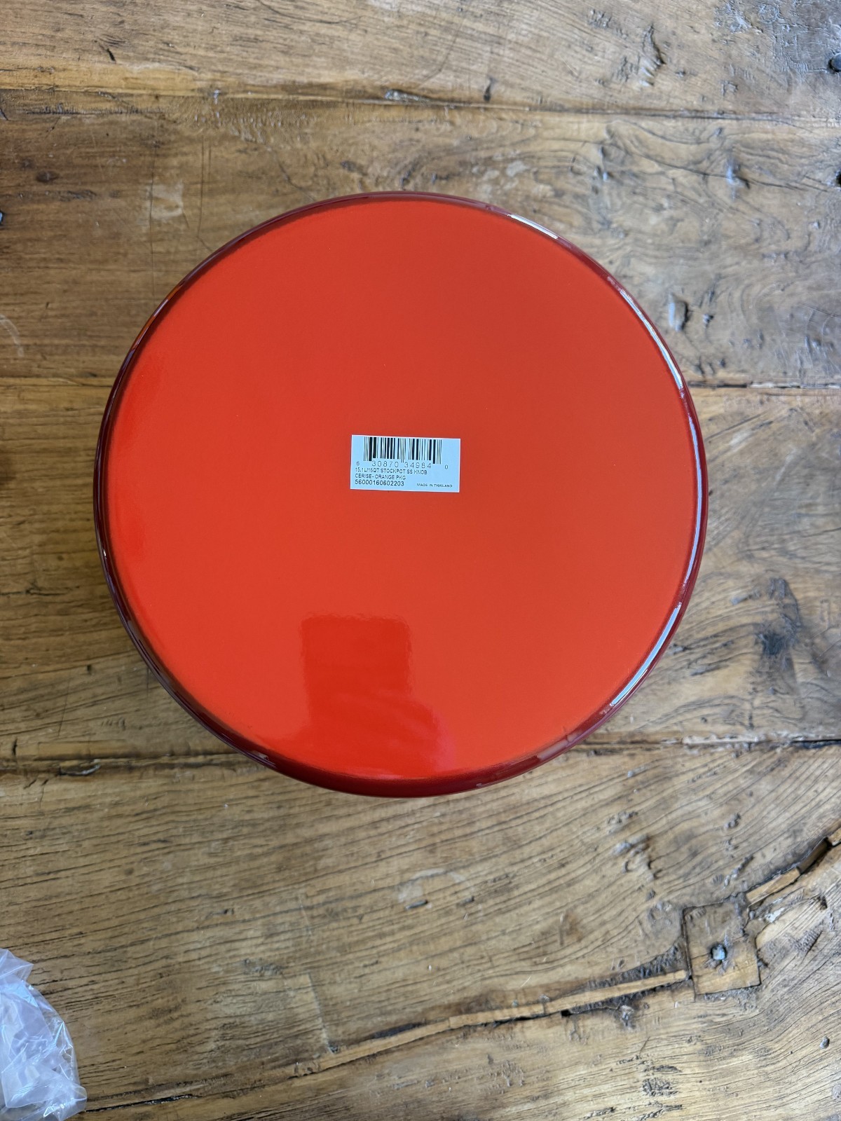Le Creuset Enamel On Steel 16. qt 28 cm Stockpot Cerise Cherry Red NEW NIB