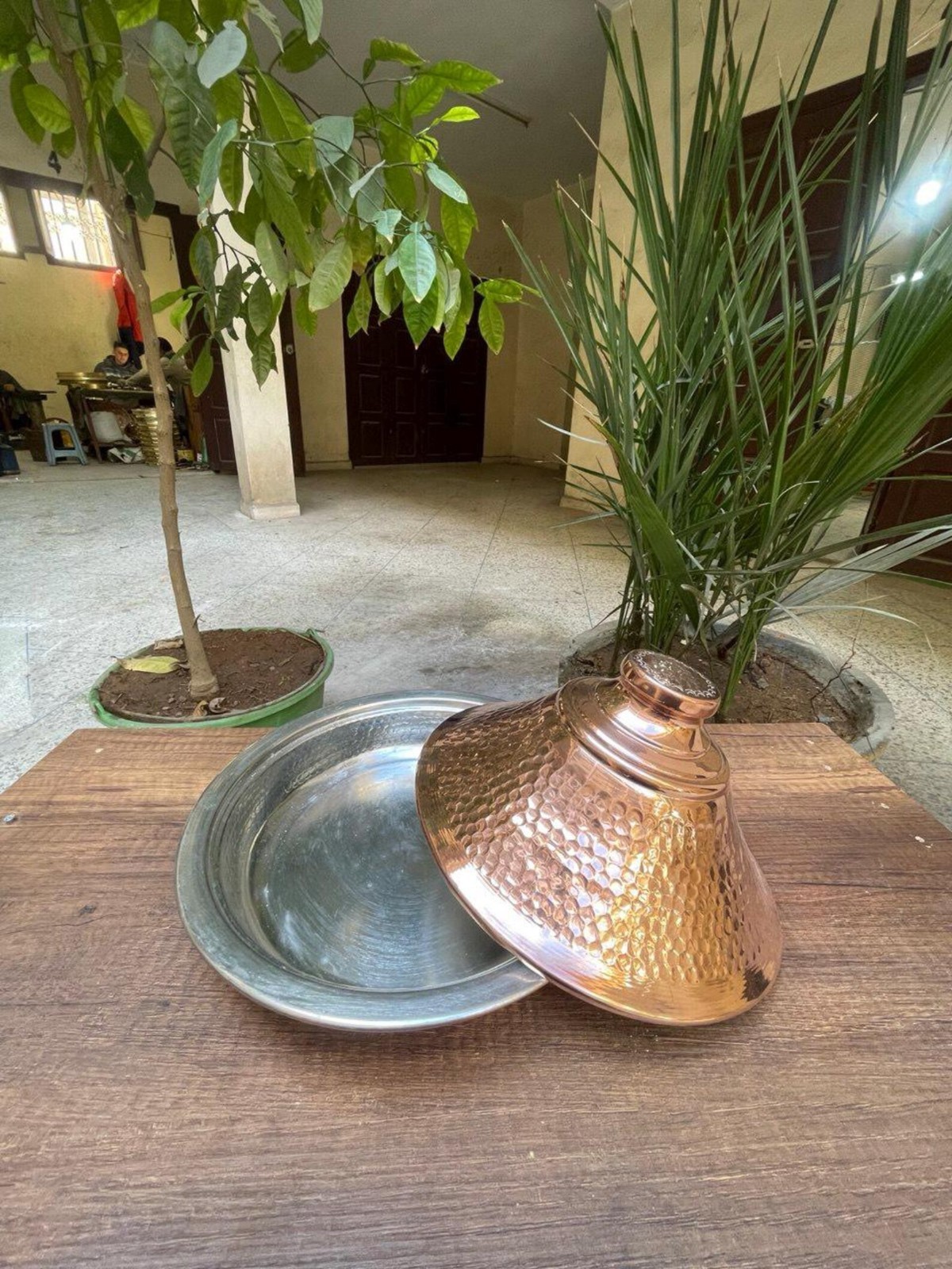 Authentic Tagine with 100% Brass for Slow Cooking – Authentic Craftsmanship