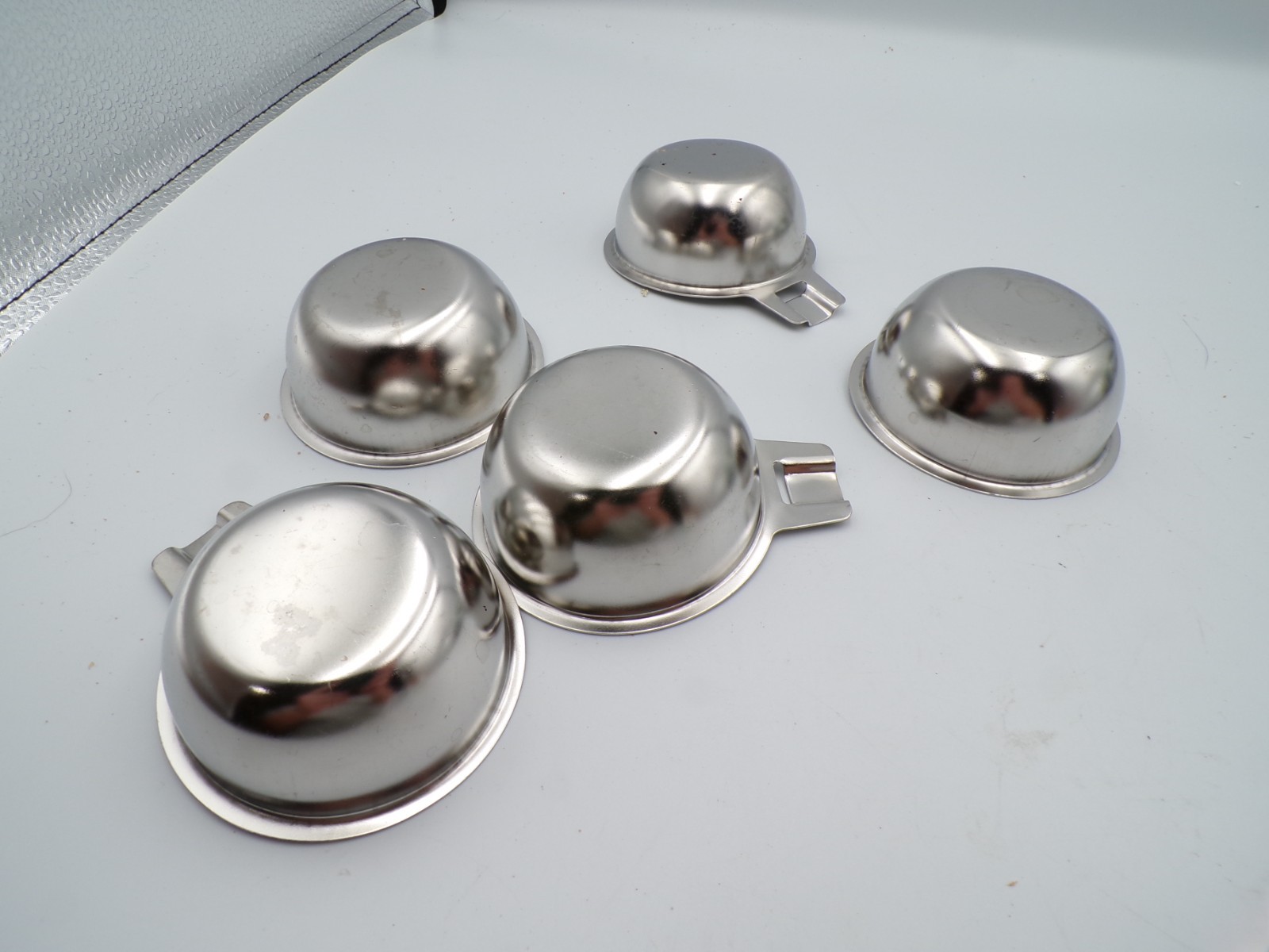 Kitchen Queen Stainless Steel 3-Ply Egg Poacher Replacement Part 5 Cups Only