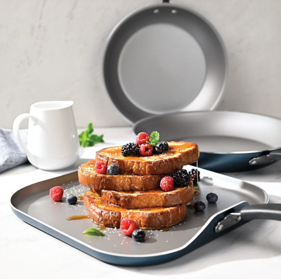 Tramontina Primaware 18-Piece Nonstick Cookware Set Blue