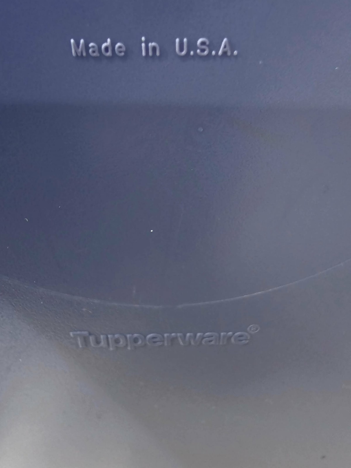 Tupperware Microwavable Steamer w/ Lid 9” 3 Piece 3066A-2 Lilac, Teal & White