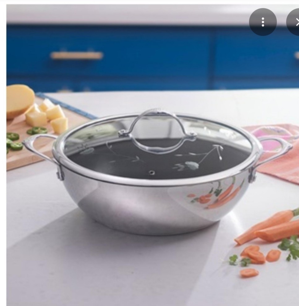 Princess House HERITAGE SIGNATURE 6Qt Nonstick Round Casserole 10616 New In Box