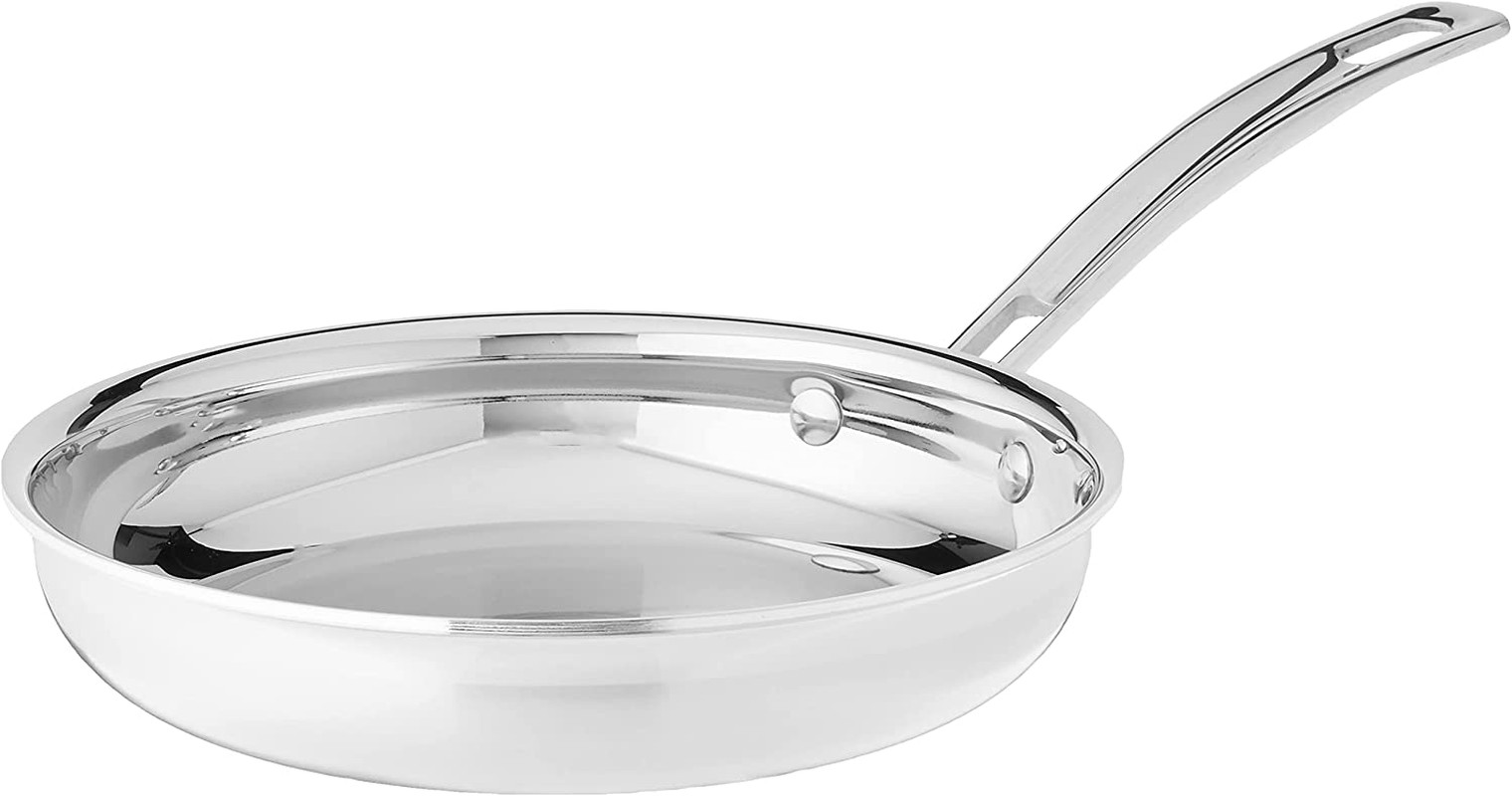 Multiclad Pro 8″ Open Skillet, 8-Inch, Stainless Steel