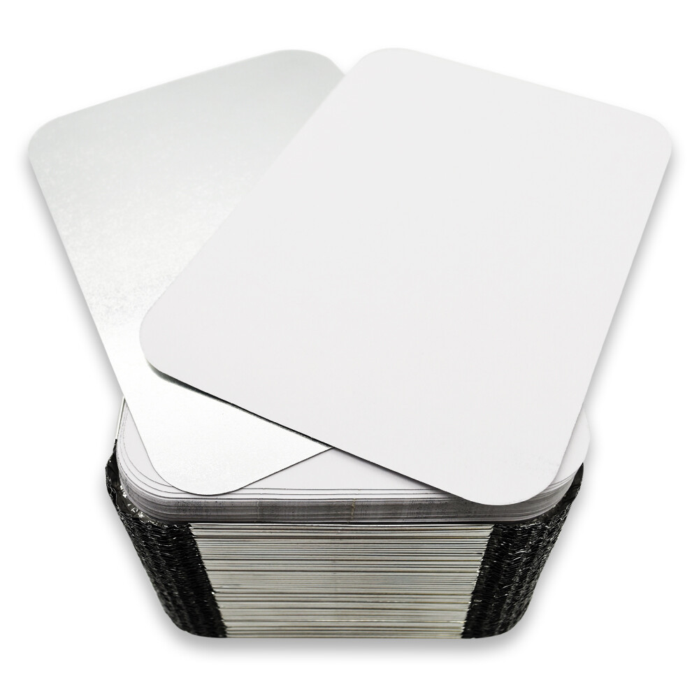 Fig & Leaf – (120 Pack) 1.5-LB Takeout Pans with LIDS l Medium 7″ x 5″ x 2″