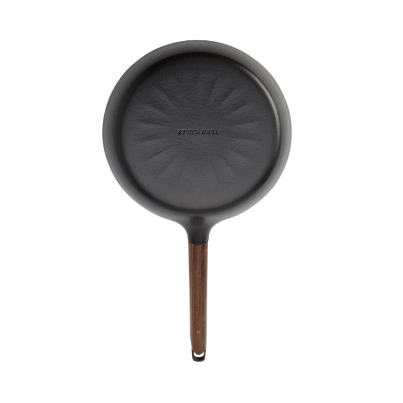 Vermicular Frying Pan 26cm gas / IH Casting enamel Walnut FP26-WN Japan