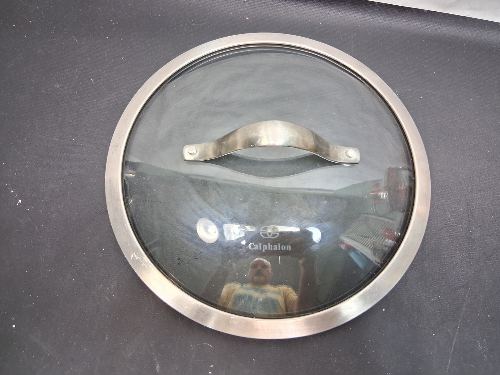 Calphalon Lid Replacement Glass Pan Lid 10.25″ Outer 9.75″ Inner