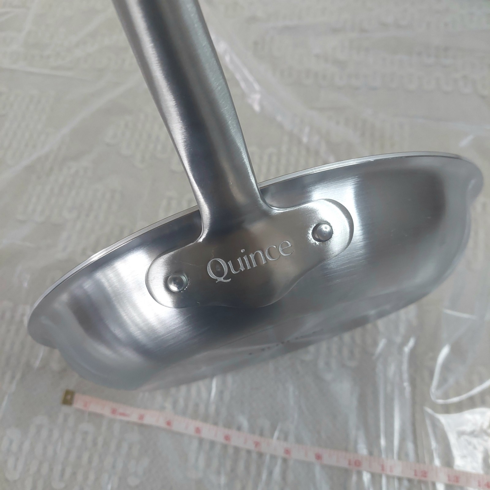 NWOT! Quince Set Of 2- 5ply Stainless Steel- 10in Fry Pan, 3qt Saute’ Pan ! (S8)
