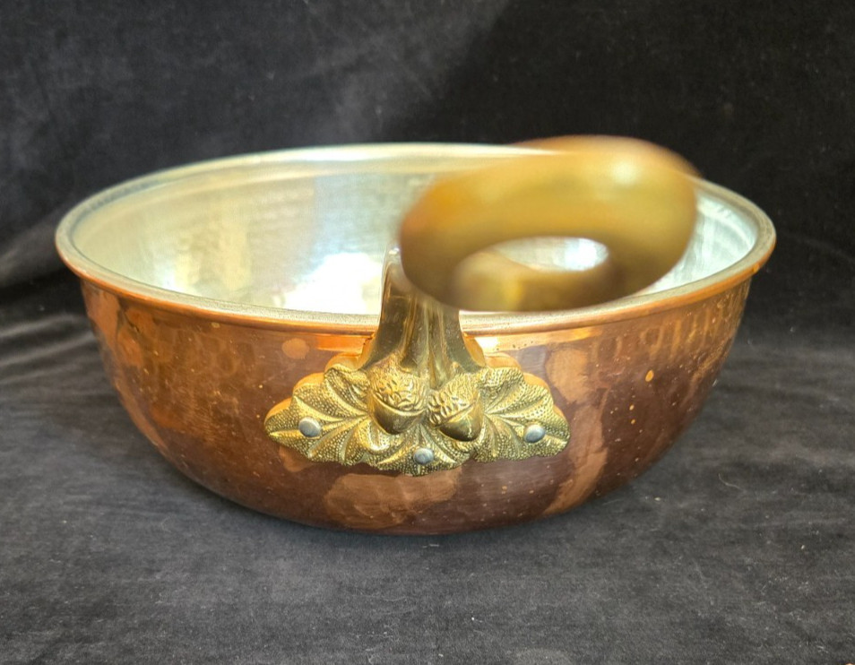 Ruffoni Historia 3.5 Qt Hammered Copper Chef Pan – ACORN handle – Made in Italy