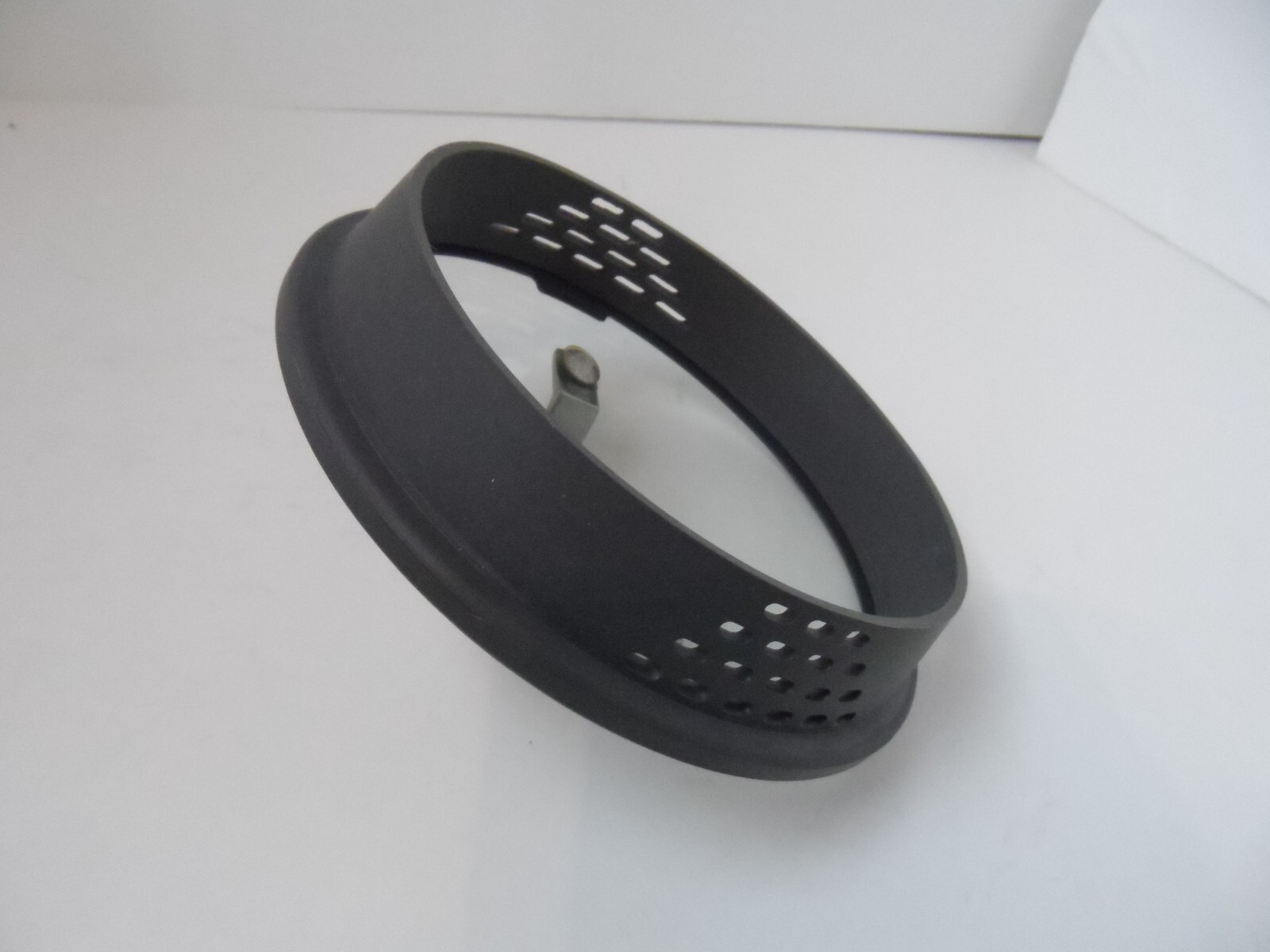Calphalon Glass & Silicone Strainer Lid 6″ Replacement Gray Rubber Handle – VGC