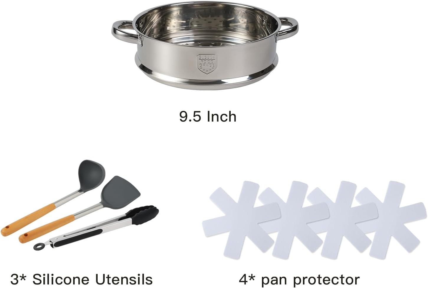 16PCS Pots and Pans Set Non Stick Cookware Set Nonstick with Cooking Set