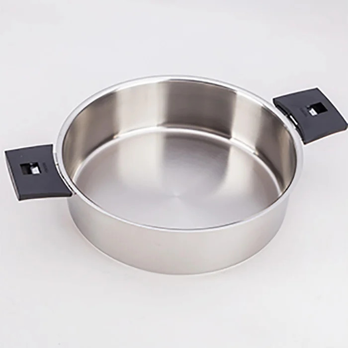 NEW Cristel Mutine Stewpot w/Glass Lid 26cm/6.6L Rem Handle