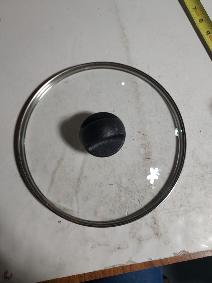 GENERIC GLASS LID POT PAN COVER 9 1/4” INCHES Inside, VGC