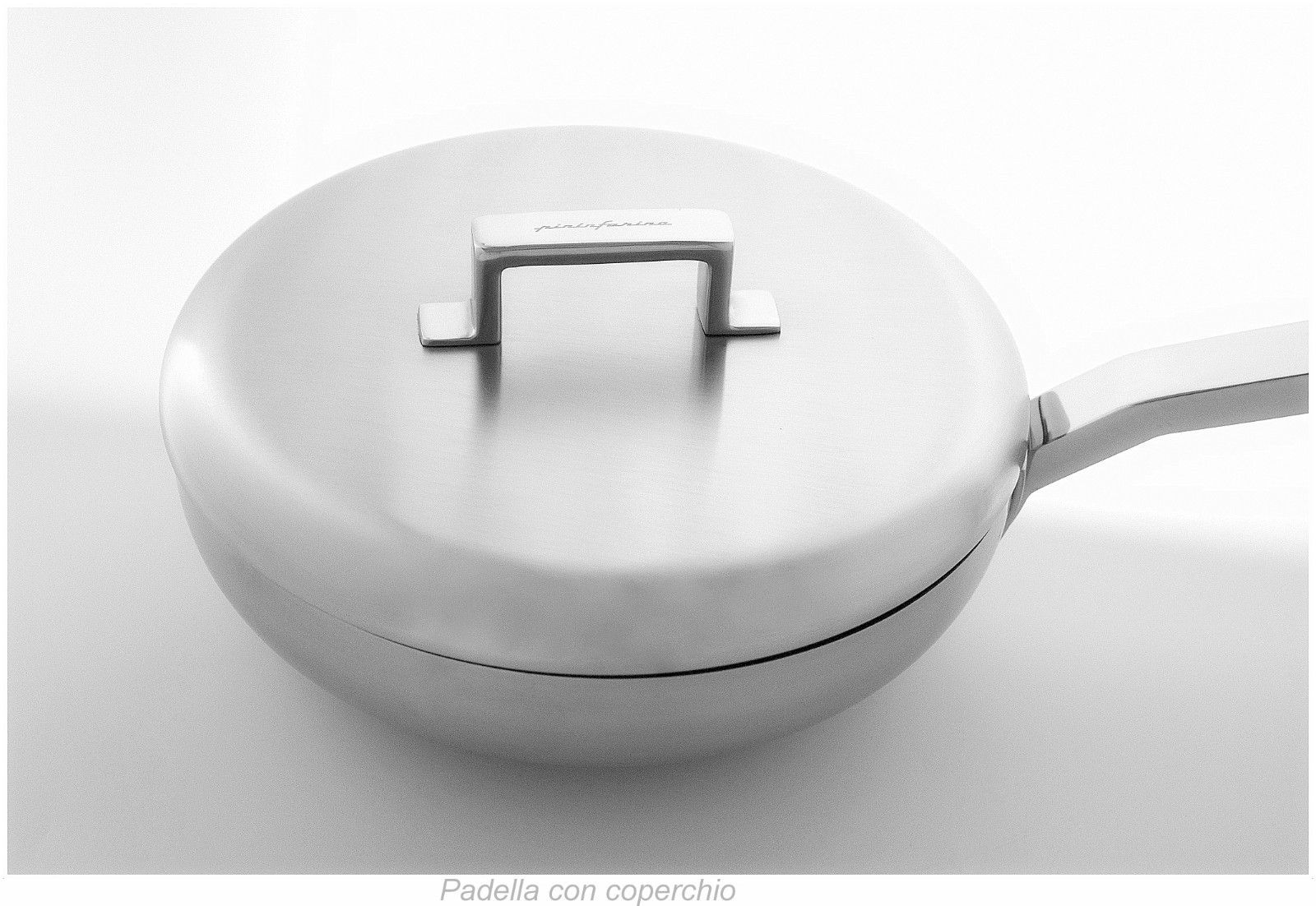 Pots 16 pcs Pininfarina style stainless steel 18/10 Mepra design Made in Italy